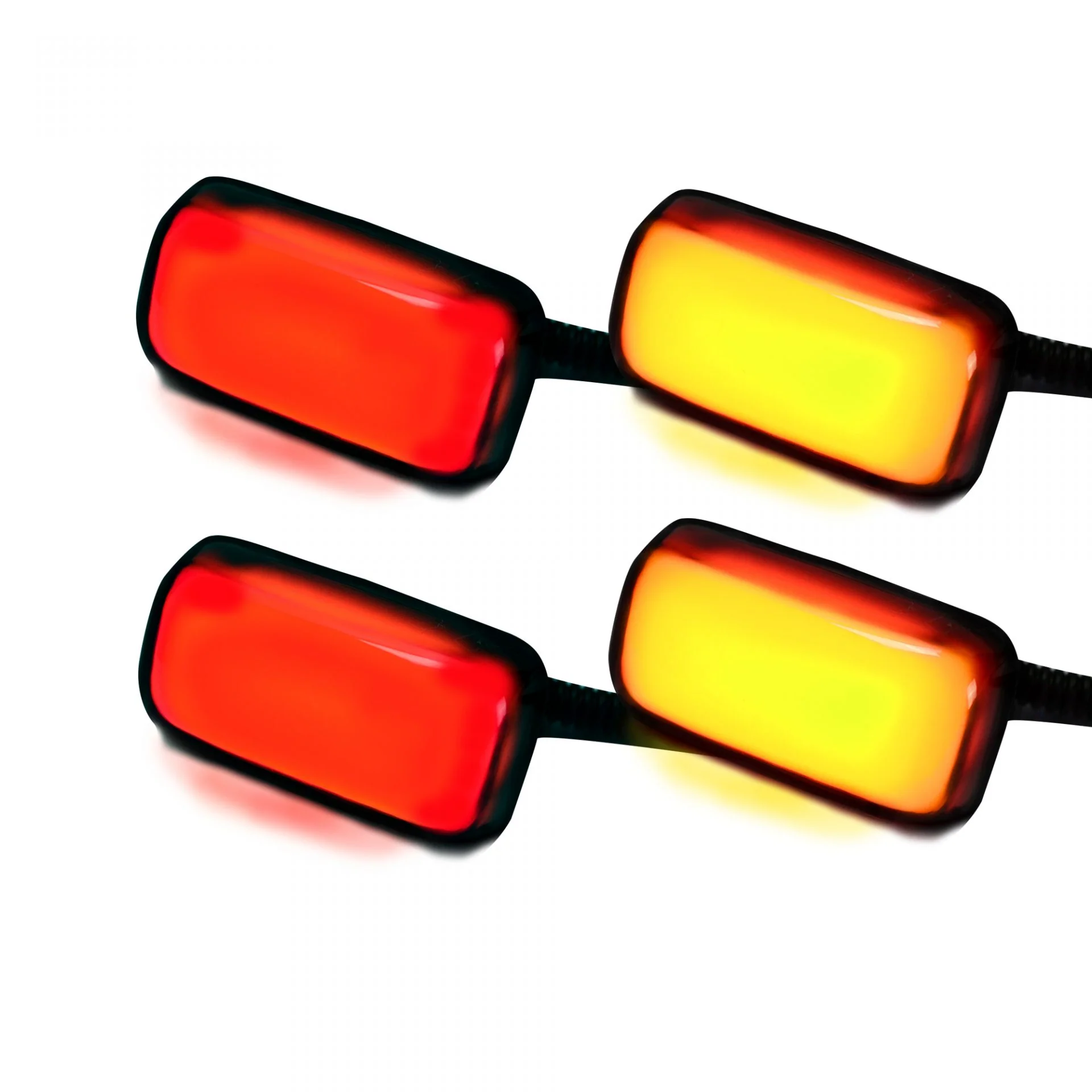 GMC Sierra & Chevy Silverado 15-25 (3rd & 4th Gen) Dually Fender Lights (4-Piece Set) - Multiple Lens & Colors - Image 4