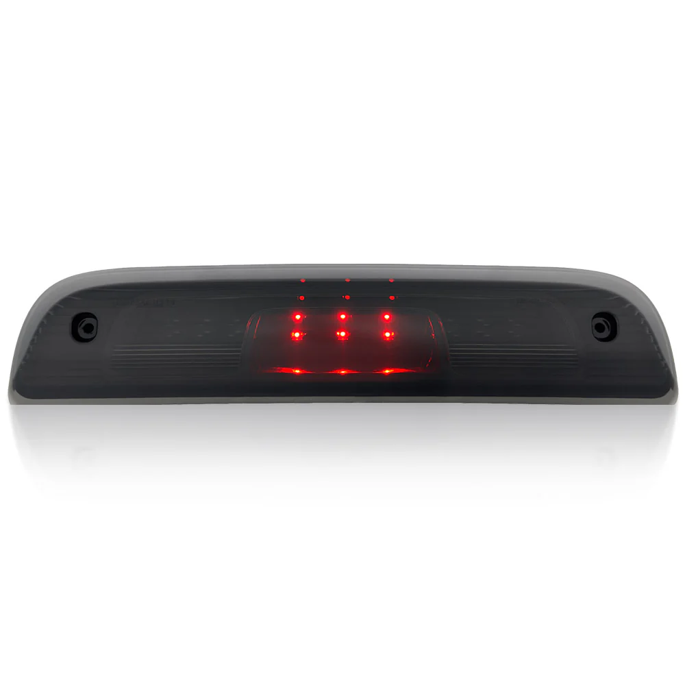 GMC Sierra & Chevy Silverado 3rd GEN 1500 14-18 Red LED 3rd Brake Light Kit with White LED Cargo Lights with Smoked Lens - Image 3