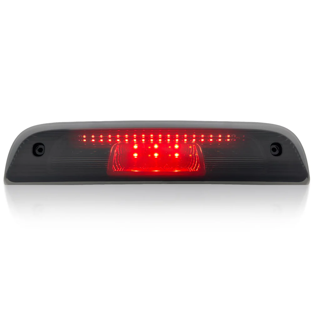 GMC Sierra & Chevy Silverado 3rd GEN 1500 14-18 Ultra High Power SCANNING Red LED 3rd Brake Light w/ High Power CREE XML White LED Cargo Lights - Smoked Lens - Image 4