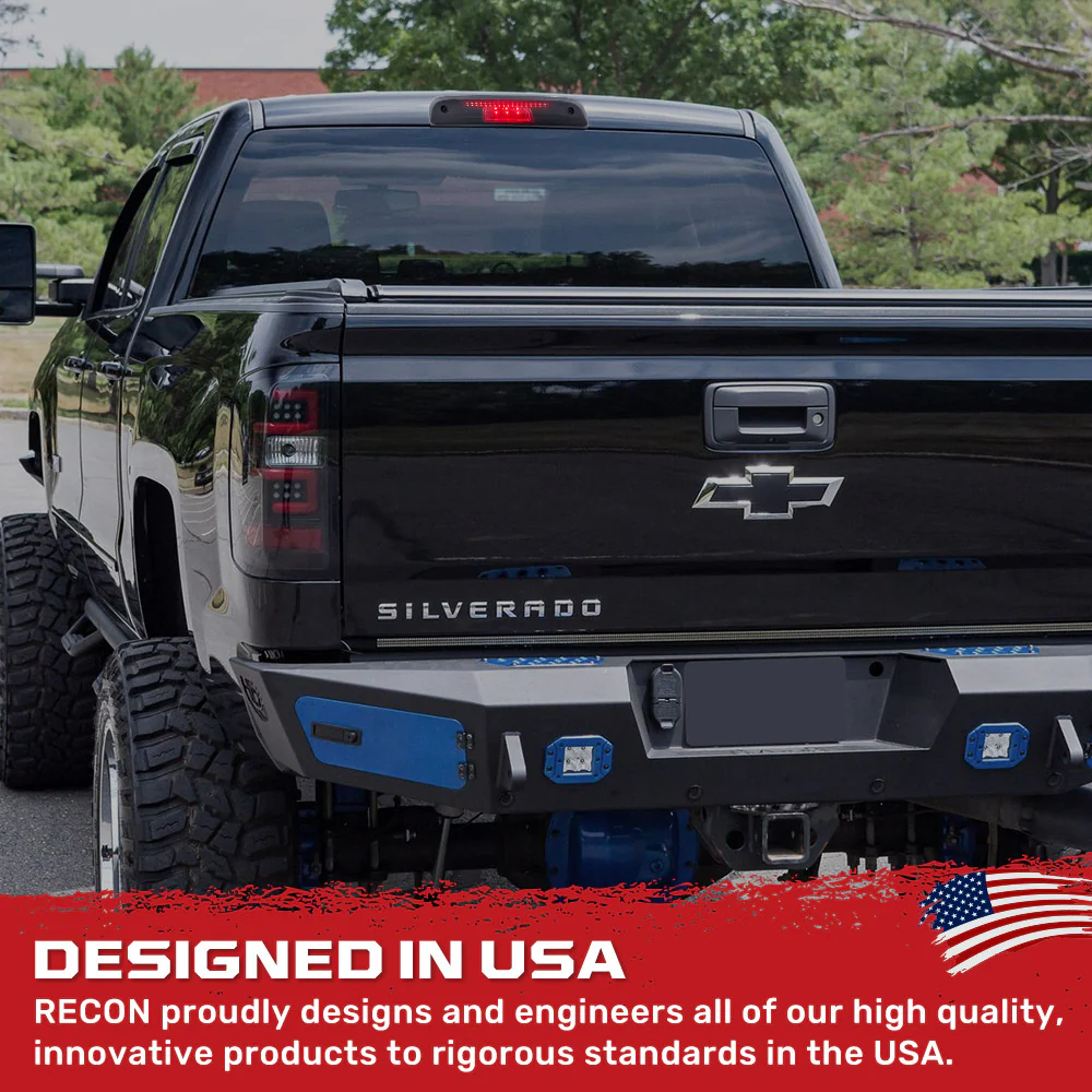 GMC Sierra & Chevy Silverado 3rd GEN 14-19 2500/3500 Ultra High Power SCANNING Red LED 3rd Brake Light w/ High Power CREE XML White LED Cargo Lights - Smoked Lens - Image 7