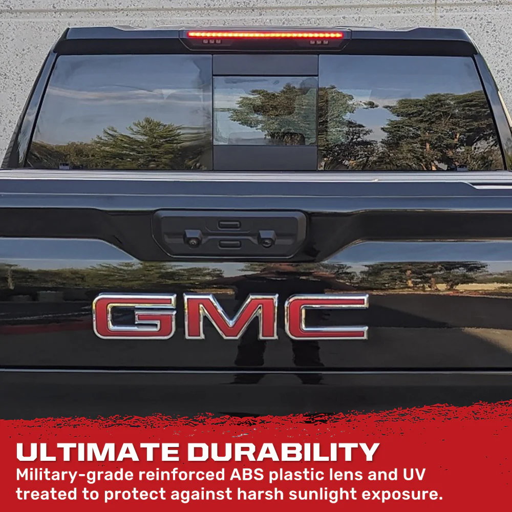 GMC Sierra & Chevy Silverado 2500/3500 20-25 (4th GEN) LED 3rd Brake Light Kit with Smoked Lens - Image 5