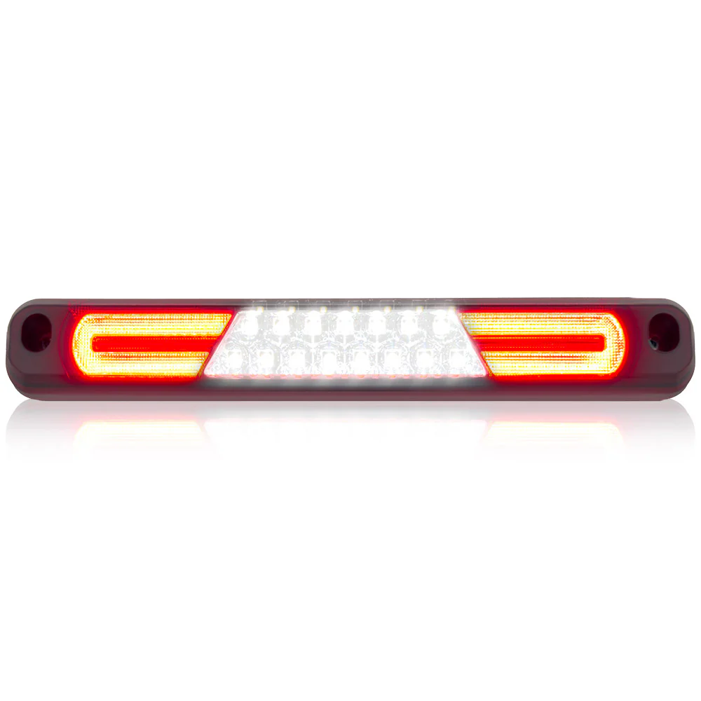 GMC Sierra & Chevy Silverado 94-98 Ultra Bright LED 3rd Brake Light Kit - Clear Lens - Image 4