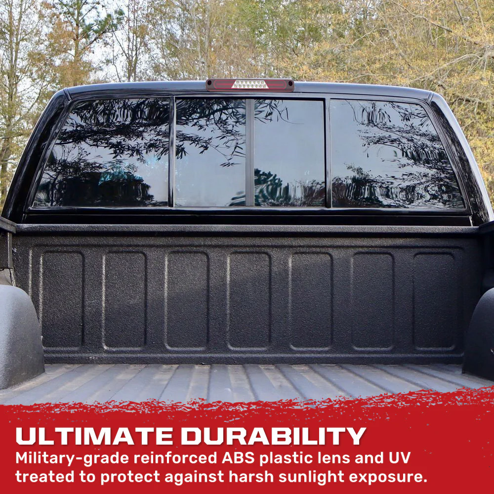 GMC Sierra & Chevy Silverado 94-98 Ultra Bright LED 3rd Brake Light Kit - Clear Lens - Image 5