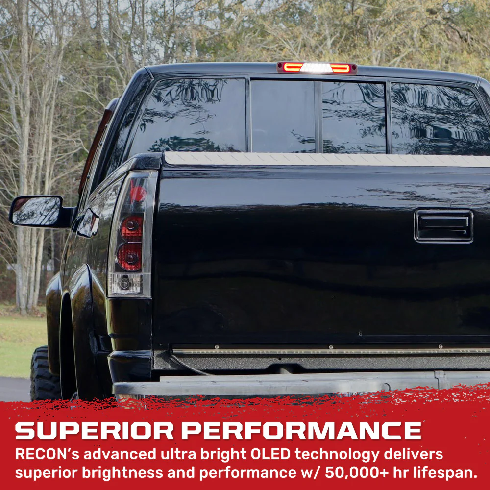 GMC Sierra & Chevy Silverado 94-98 Ultra Bright LED 3rd Brake Light Kit - Clear Lens - Image 8