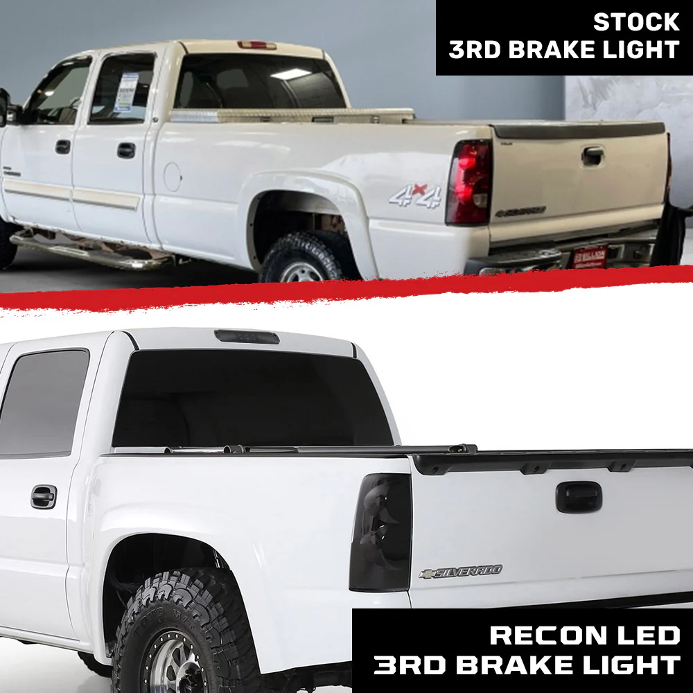 GMC Sierra & Chevy Silverado 99-06 3rd Brake Light Kit LED in Smoked - Image 9