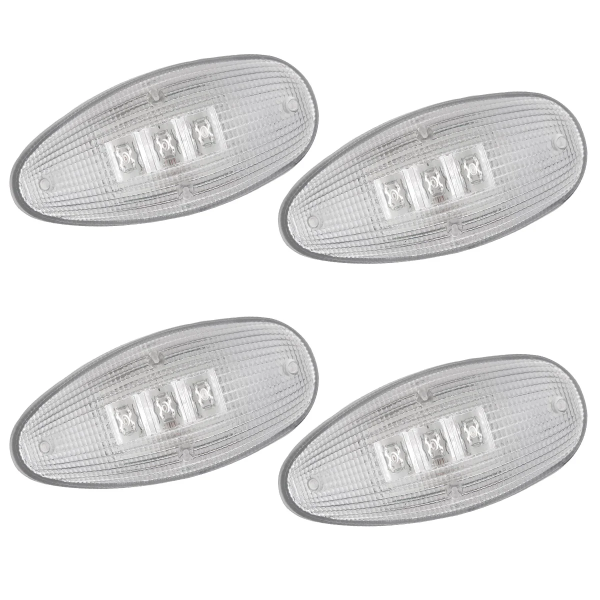 GMC Sierra & Chevy Silverado 99-14 Fender LED Lights (4-Piece Set) - Multiple Lens & Colors - Image 14