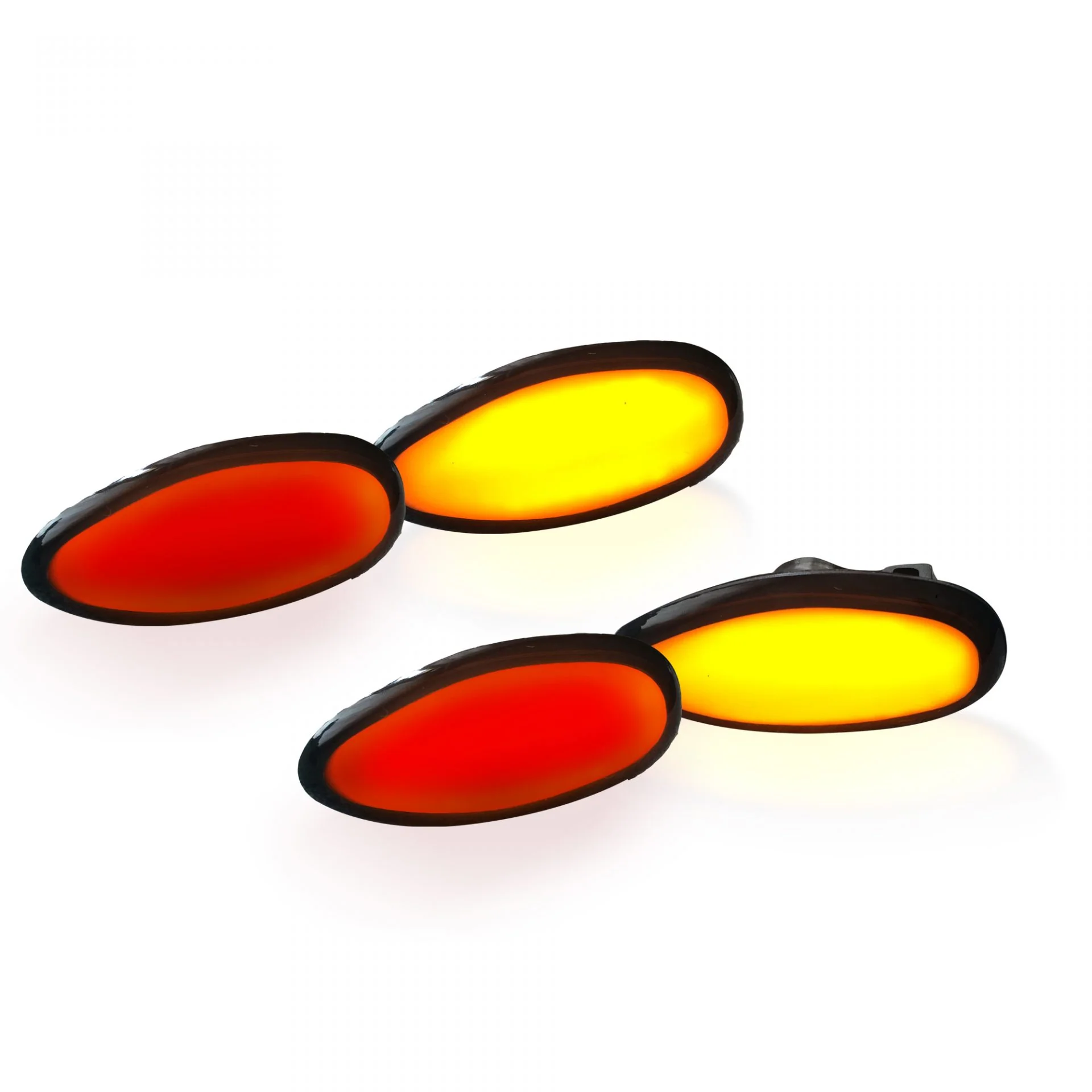 GMC Sierra & Chevy Silverado 99-14 Fender LED Lights (4-Piece Set) - Multiple Lens & Colors - Image 4