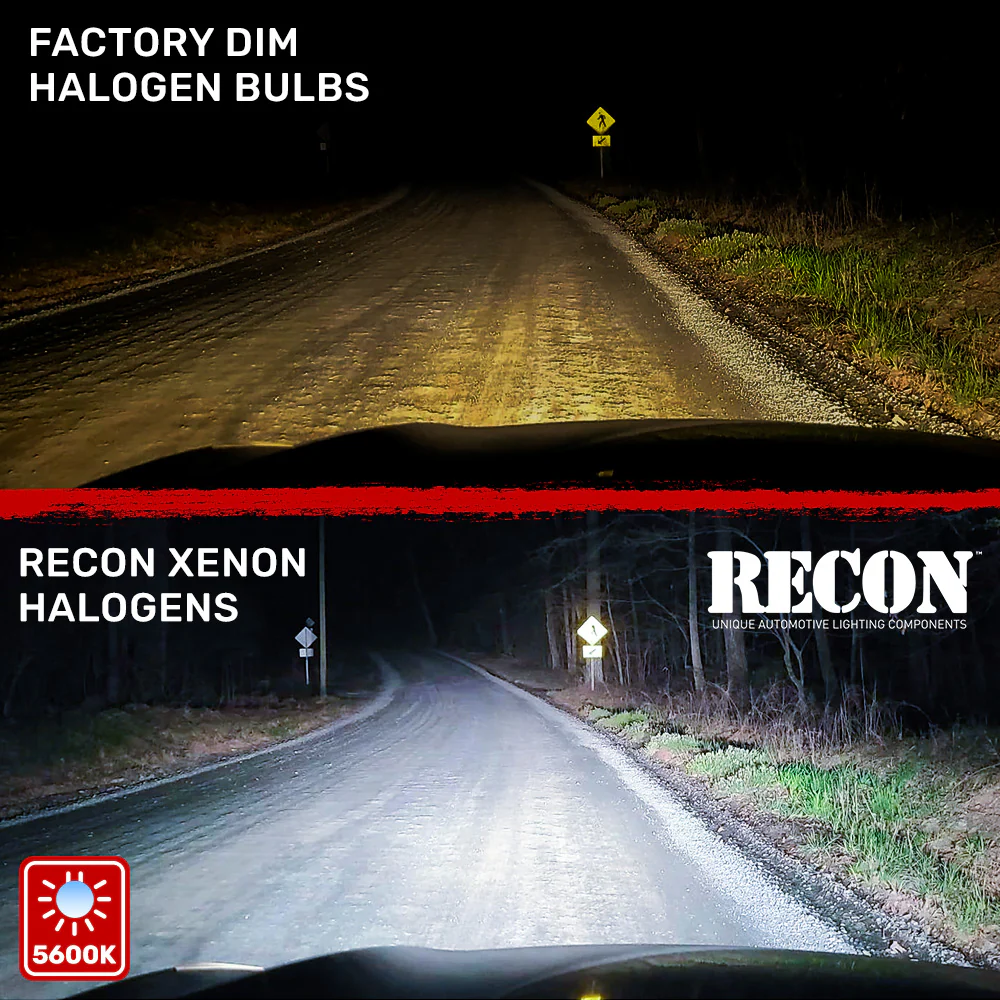 H1 12V 55W Xenon Gas Filled Headlight Bulbs in Platinum Blue - 5600K Color - Image 3