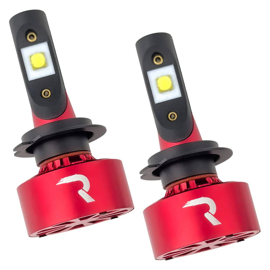 H11 12V Ultra High-Power 60-Watt LED Headlight Bulbs Single Beam 6000K Color