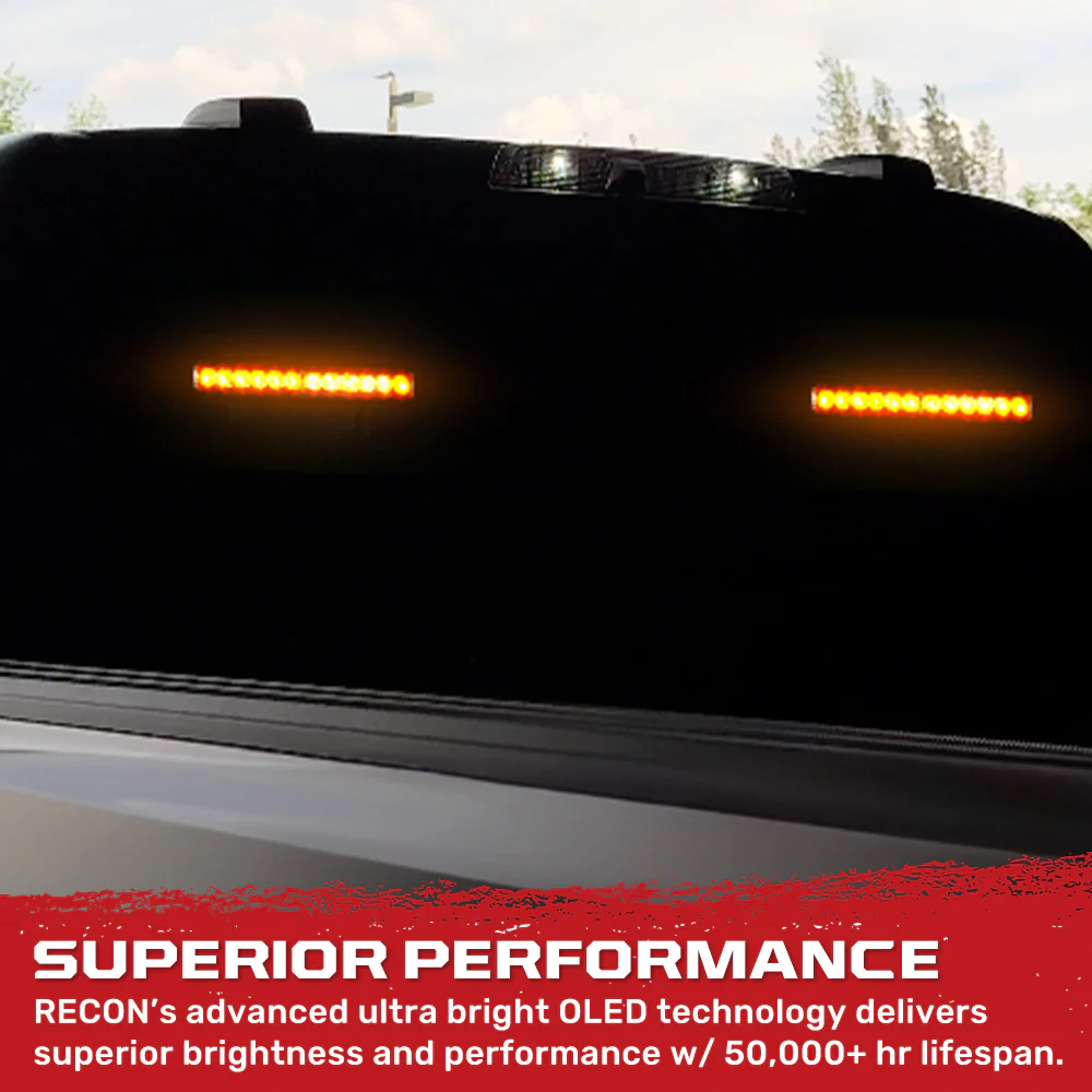 Interior Rear Window 2-PC LED Strobe/Flashing Light Bars - Suction Cup Installation A/C Adapter Plug & Play with 20 Lighting Function - Multiple Colors - Image 16