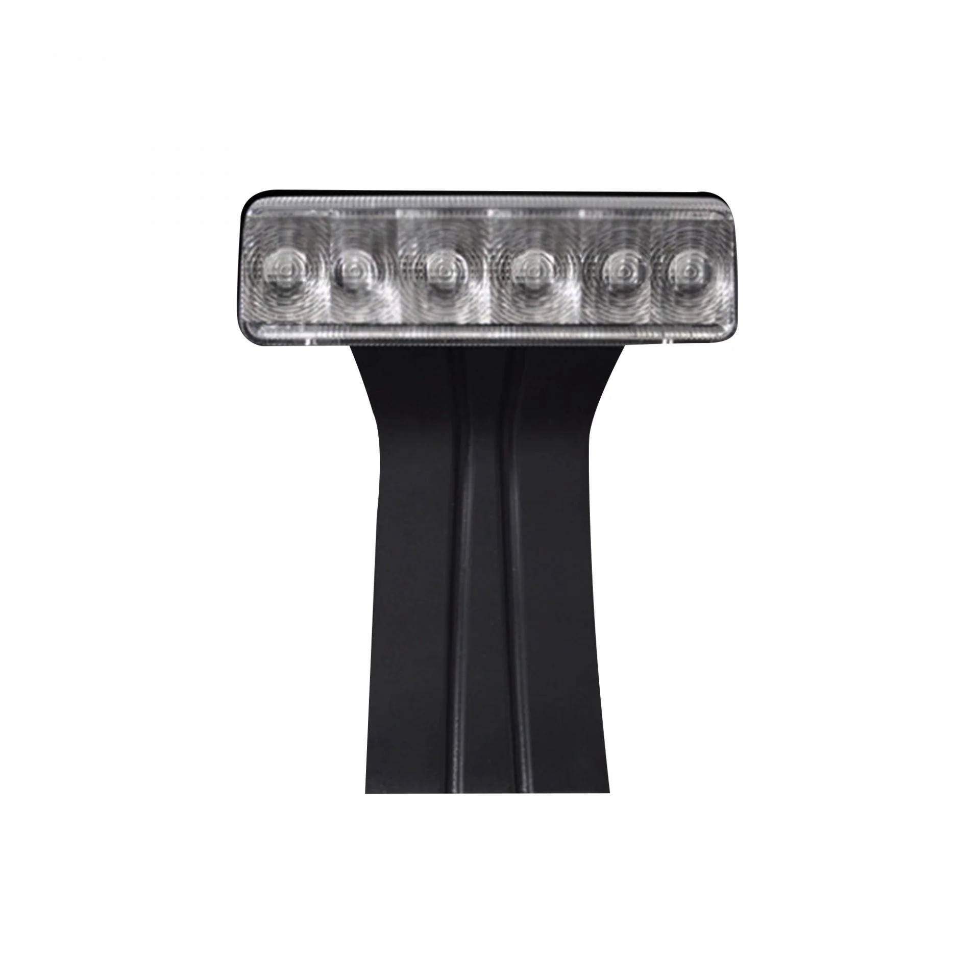 Jeep JK Wrangler 07-18 3rd Brake Light Kit Red LED in Clear