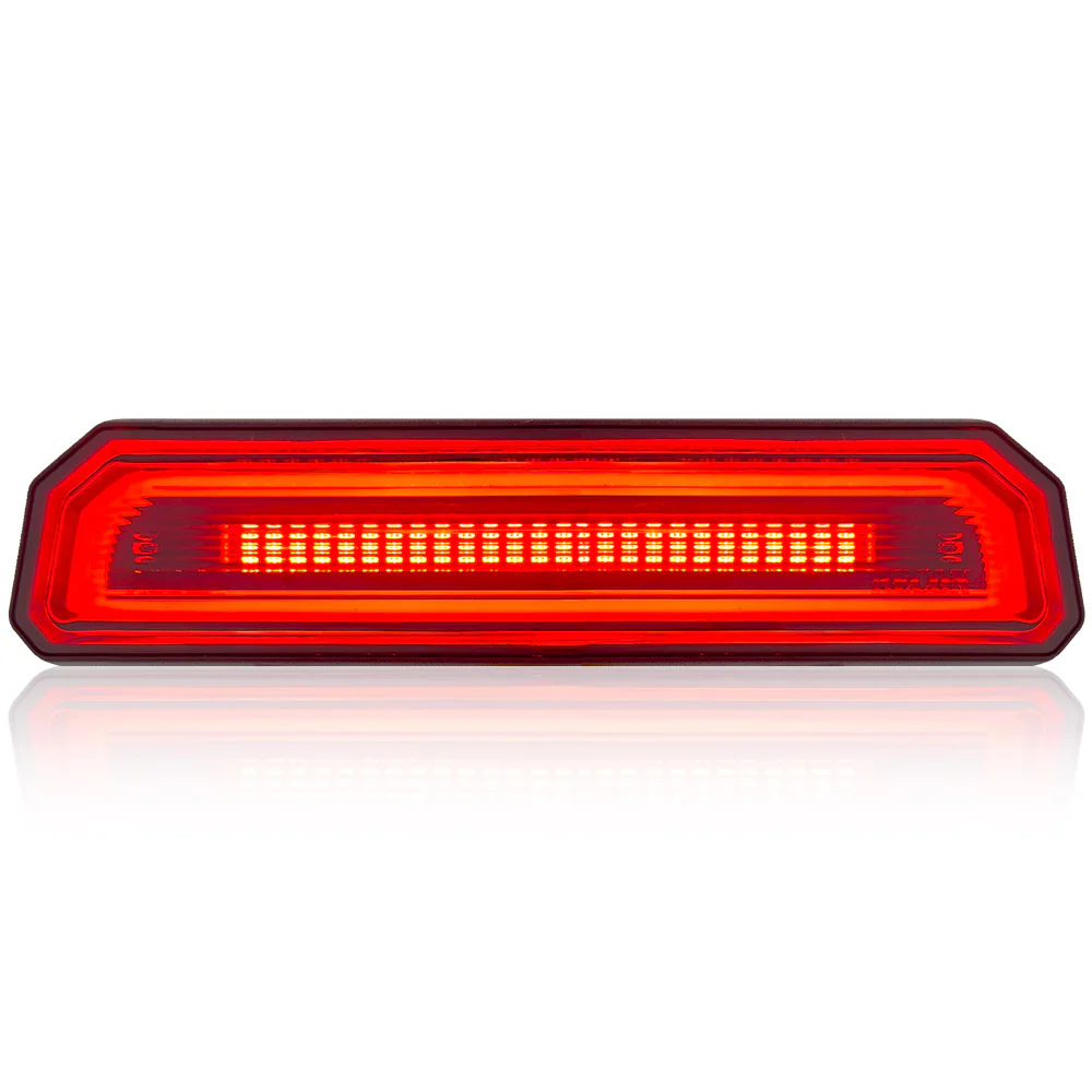 Jeep Wrangler JL 18-25 Ultra High Power Red OLED 3rd Brake Light Kit - Smoked & Clear Lens - Image 18