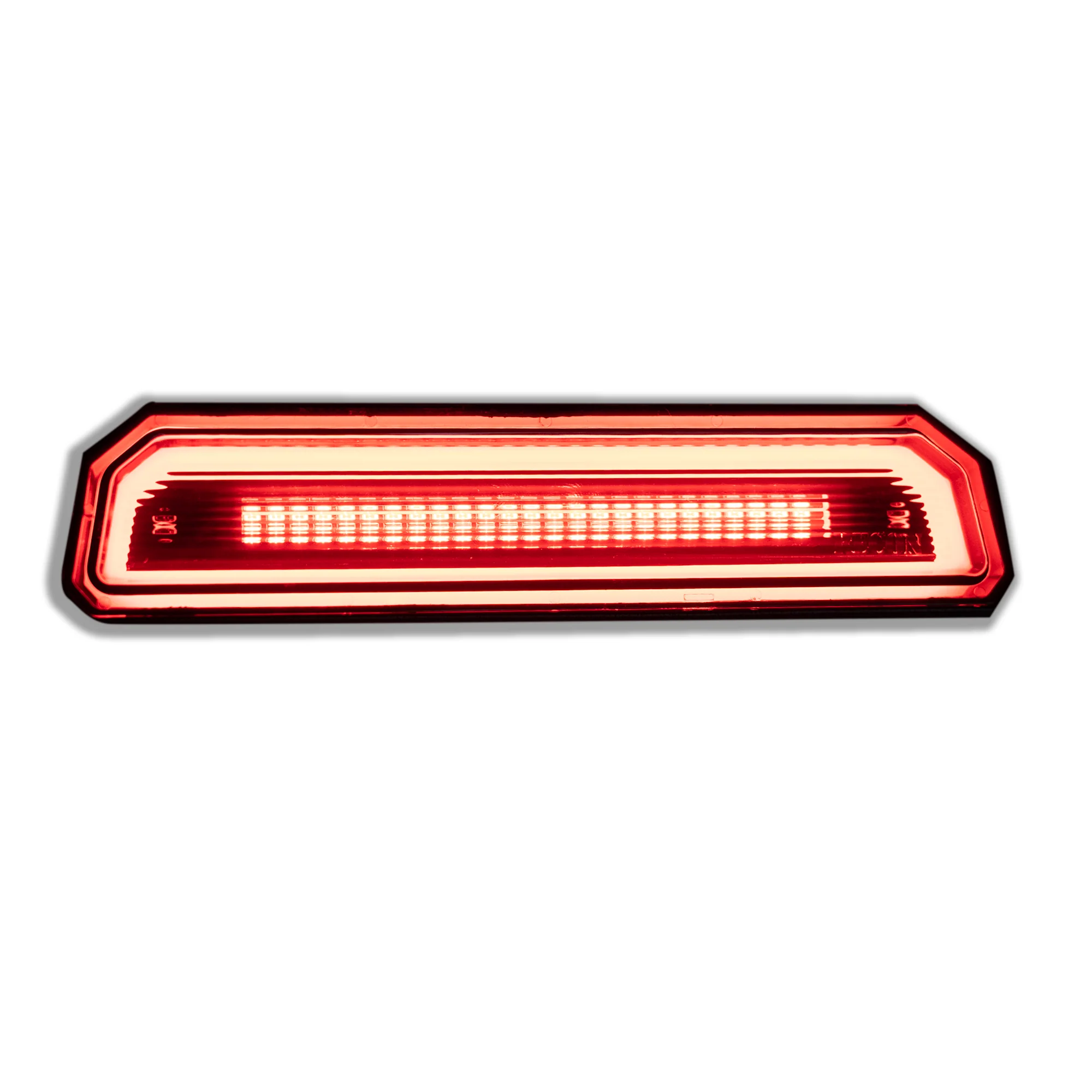 Jeep Wrangler JL 18-25 Ultra High Power Red OLED 3rd Brake Light Kit - Smoked & Clear Lens - Image 4