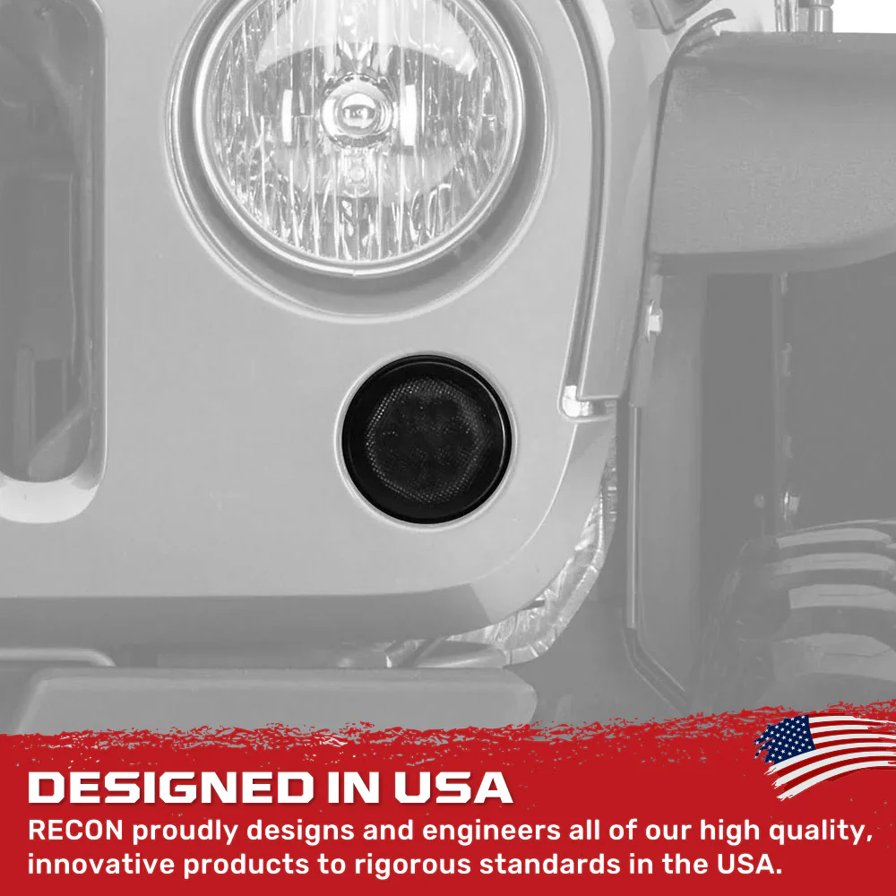 Jeep Wrangler JK 07-18 Ultra Bright Front Round DRL & Turn Signal LED Lights - Multiple Options - Image 6