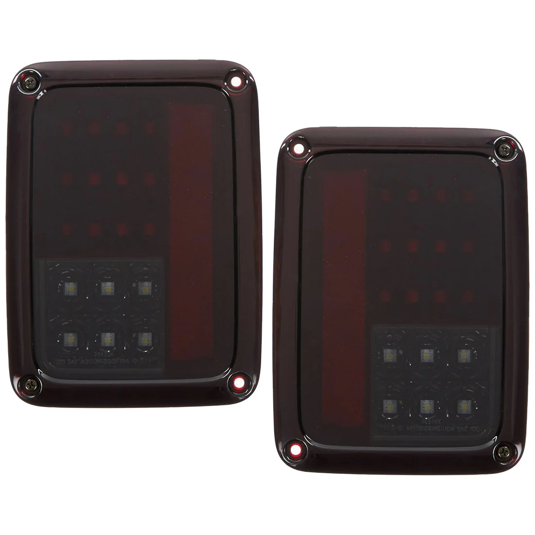 Jeep Wrangler JK 07-18 Ultra Bright LED Tail Lights - Multiple Lens - Image 18
