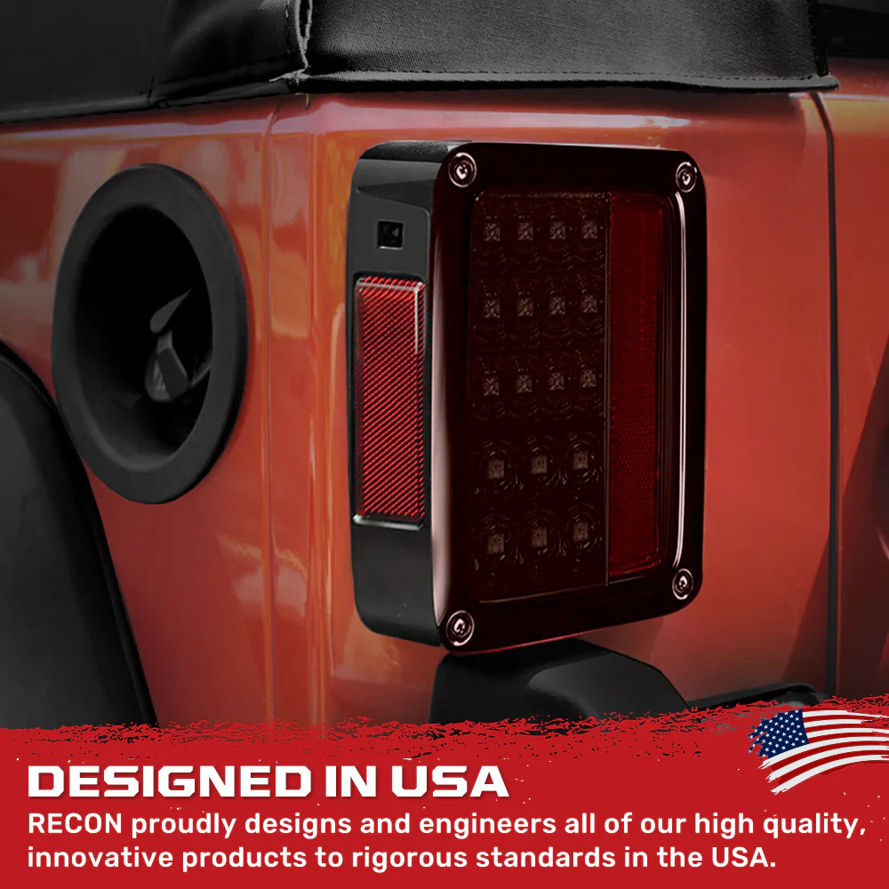 Jeep Wrangler JK 07-18 Ultra Bright LED Tail Lights - Multiple Lens - Image 19