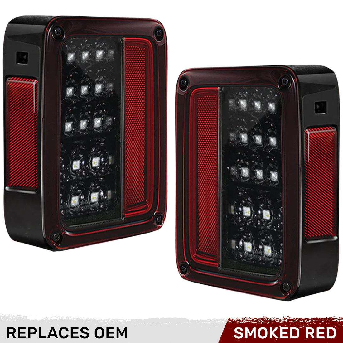 Jeep Wrangler JK 07-18 Ultra Bright LED Tail Lights - Multiple Lens - Image 20