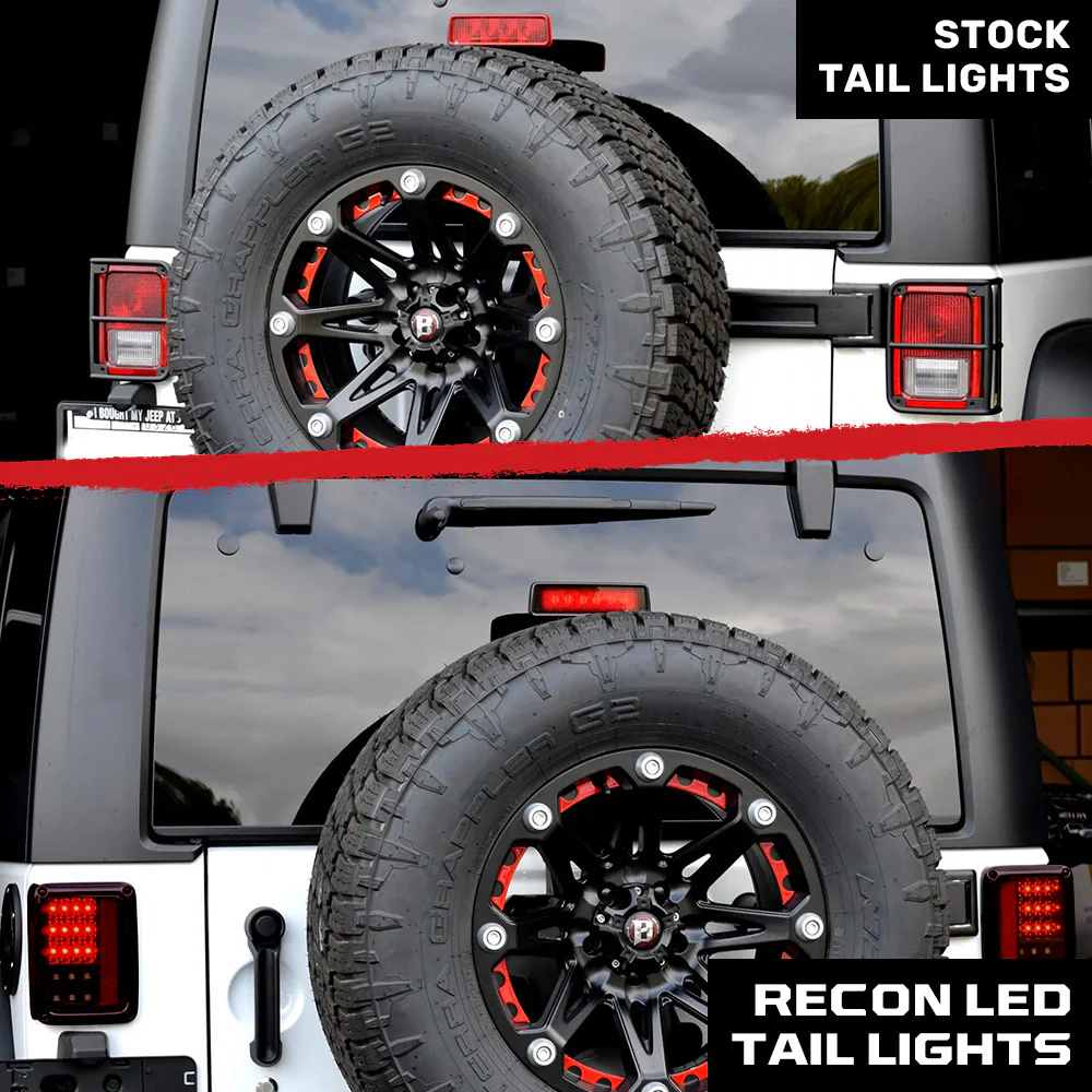 Jeep Wrangler JK 07-18 Ultra Bright LED Tail Lights - Multiple Lens - Image 21