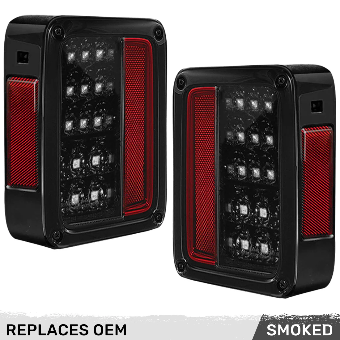 Jeep Wrangler JK 07-18 Ultra Bright LED Tail Lights - Multiple Lens - Image 28
