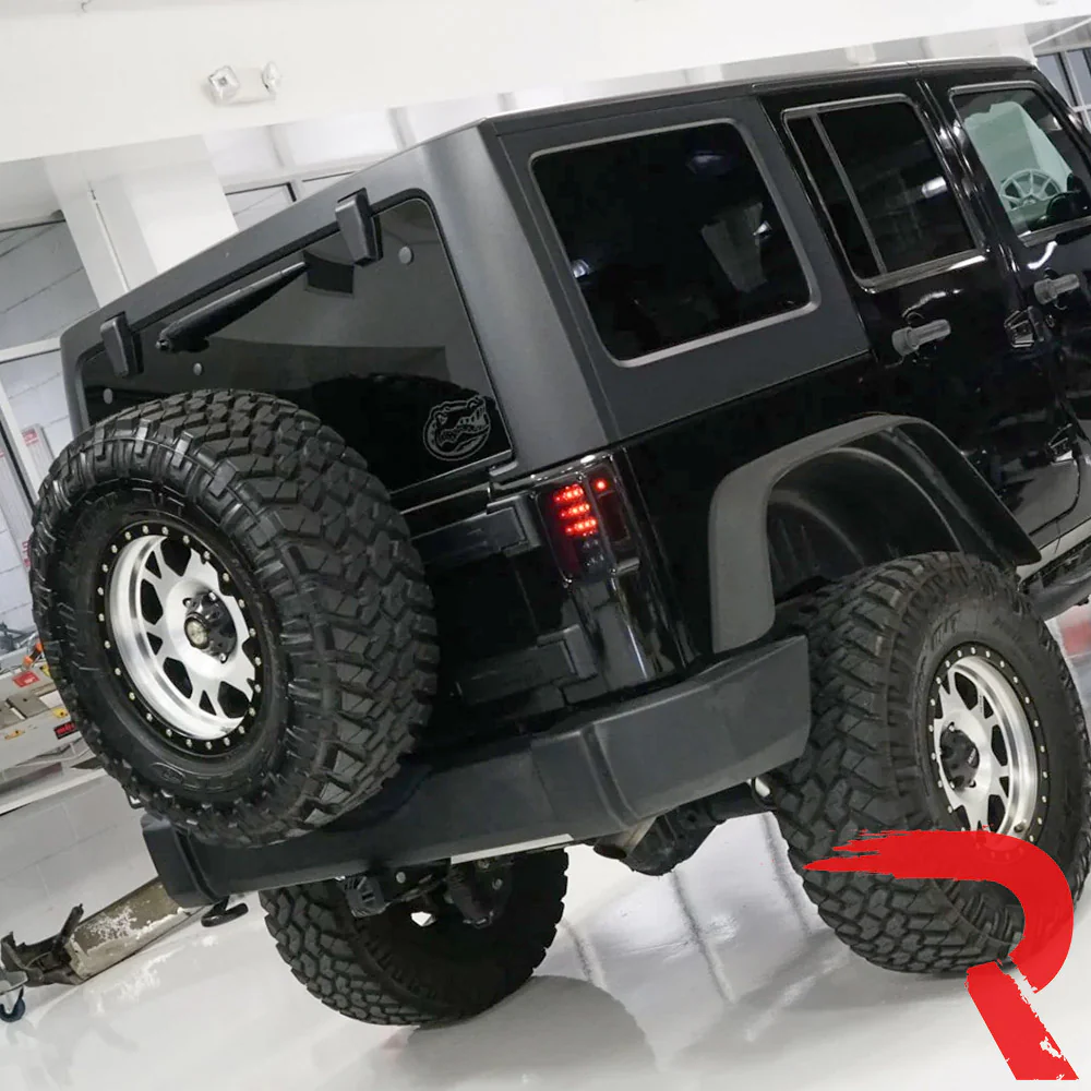 Jeep Wrangler JK 07-18 Ultra Bright LED Tail Lights - Multiple Lens - Image 30