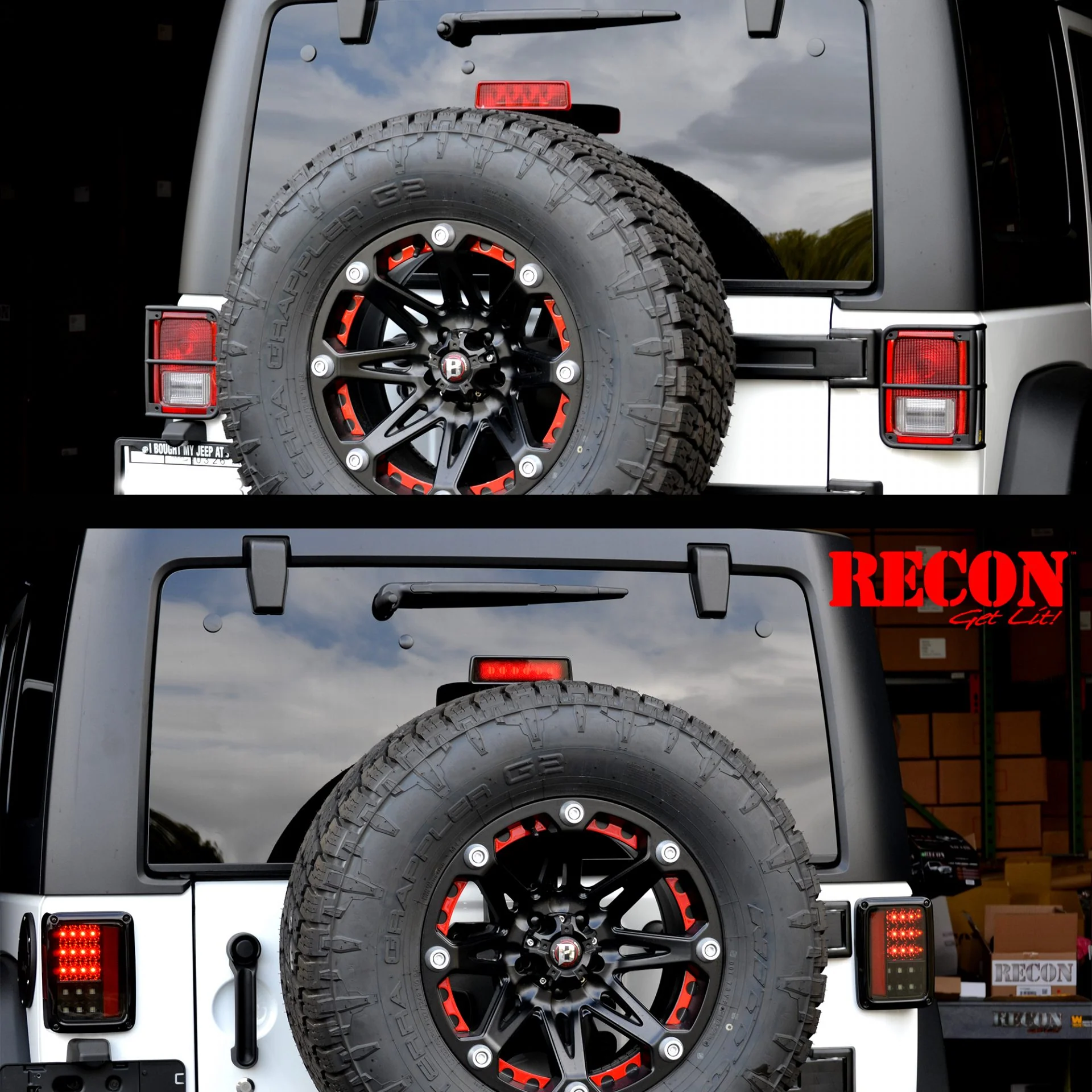 Jeep Wrangler JK 07-18 Ultra Bright LED Tail Lights - Multiple Lens - Image 7