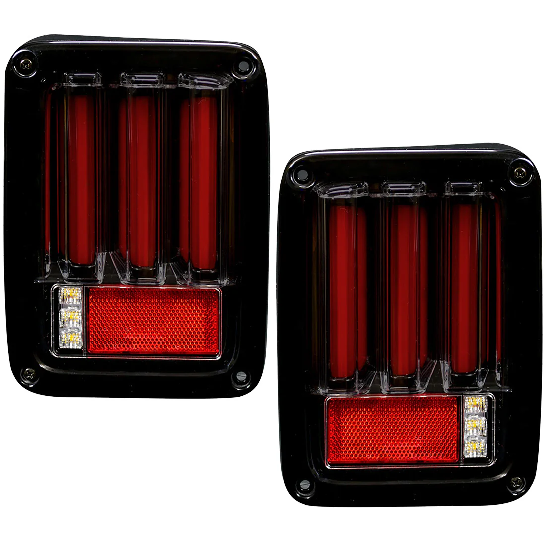 Jeep Wrangler JK 07-18 Ultra Bright Scanning OLED Bar Style Tail Lights - Multiple Lens - Image 17