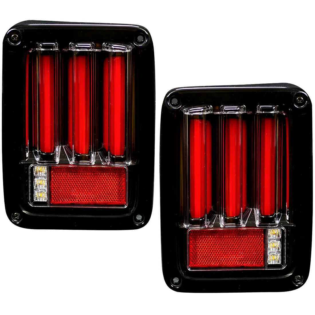 Jeep Wrangler JK 07-18 Ultra Bright Scanning OLED Bar Style Tail Lights - Multiple Lens - Image 28