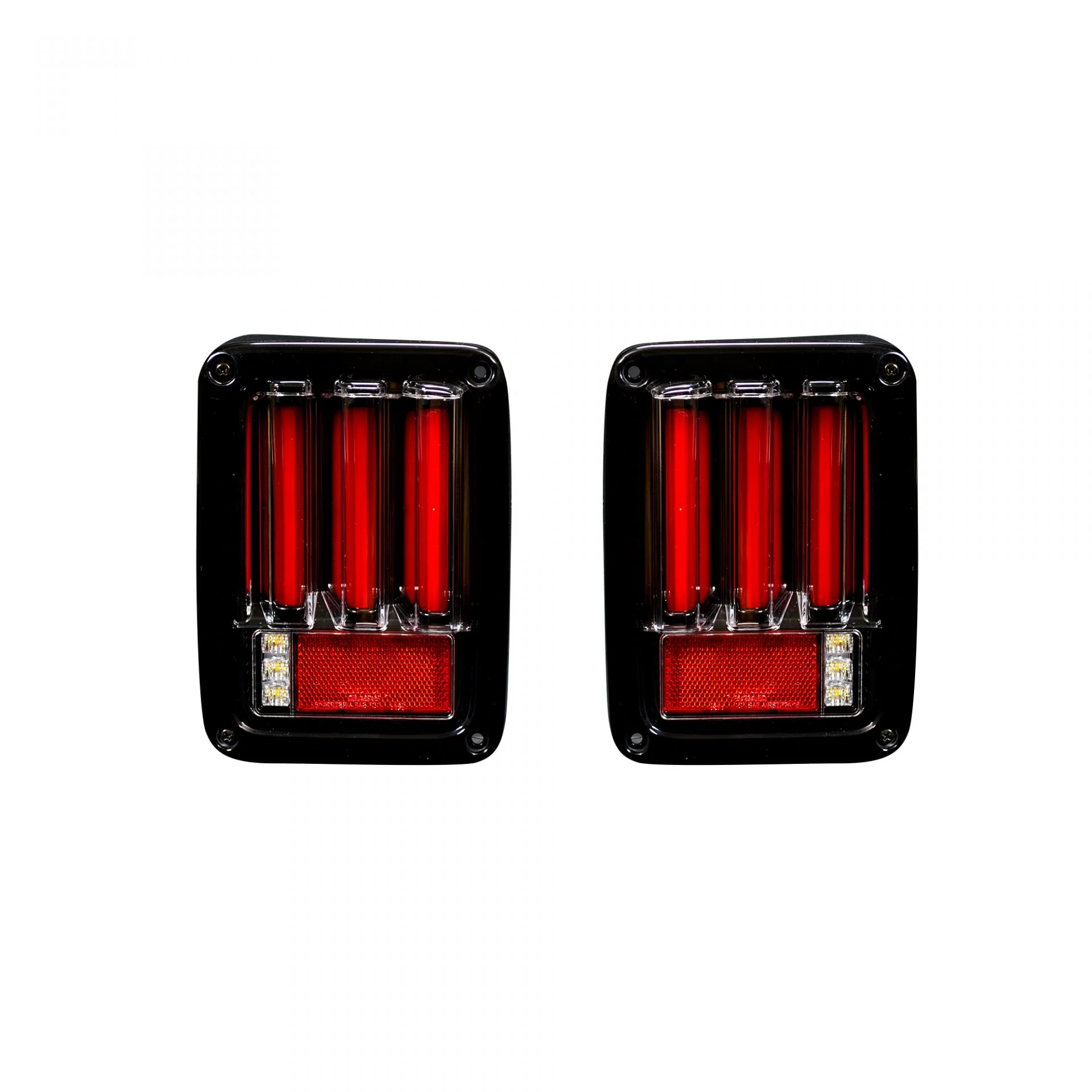 Jeep Wrangler JK 07-18 Ultra Bright Scanning OLED Bar Style Tail Lights - Multiple Lens - Image 5