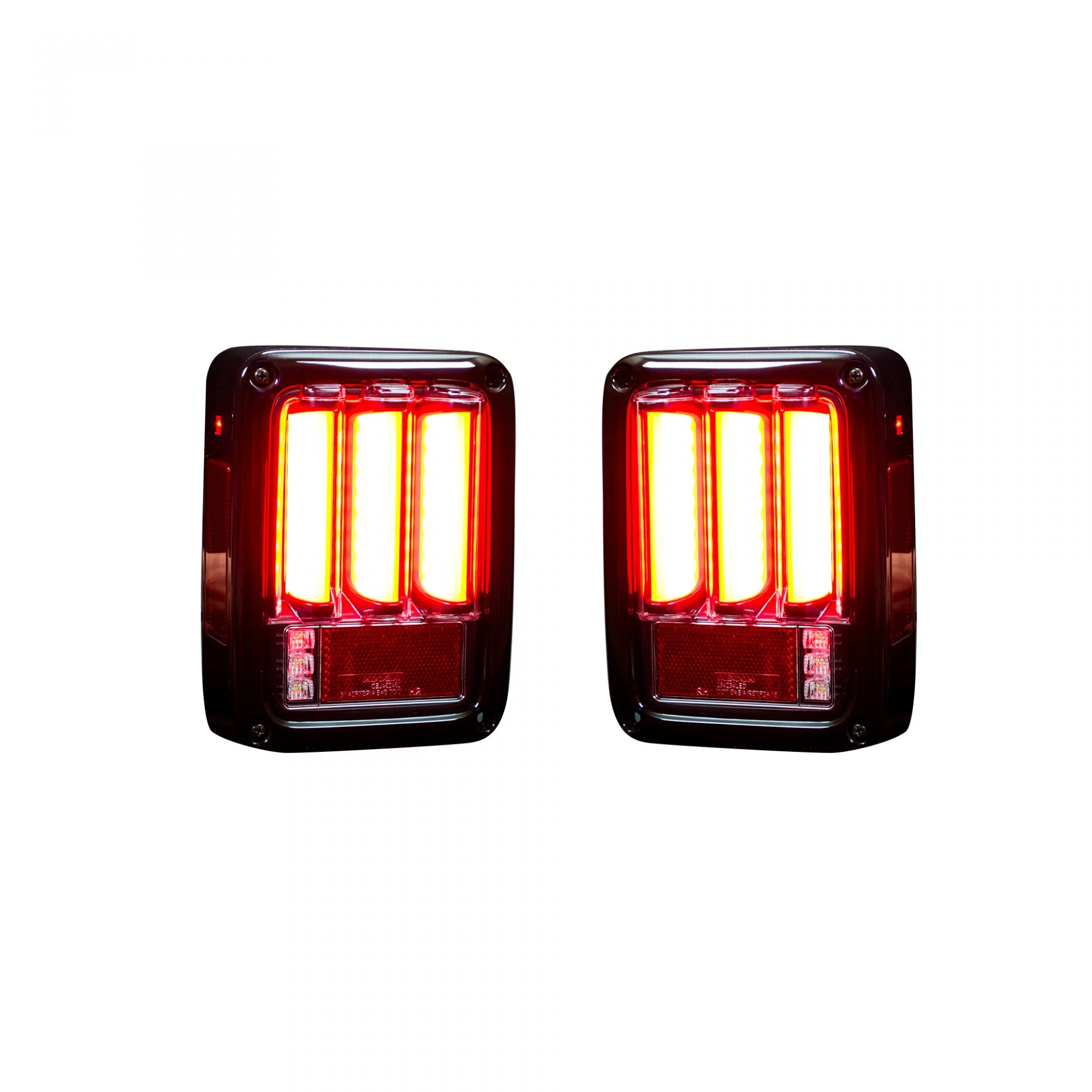 Jeep Wrangler JK 07-18 Ultra Bright Scanning OLED Bar Style Tail Lights - Multiple Lens - Image 6