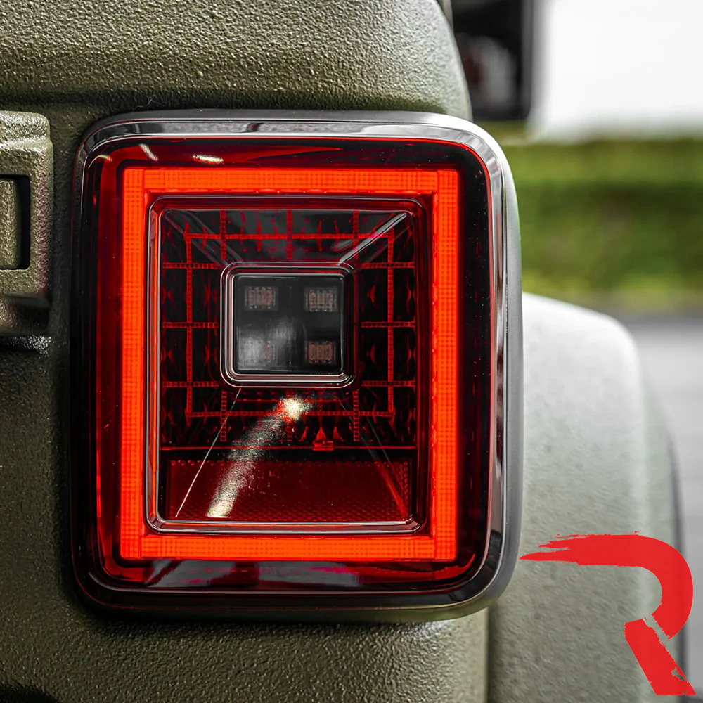 Jeep Wrangler JL 18-24 Ultra Bright Scanning OLED Tail Lights (Replaces Factory/OEM Halogen) - Multiple Lens - Image 11