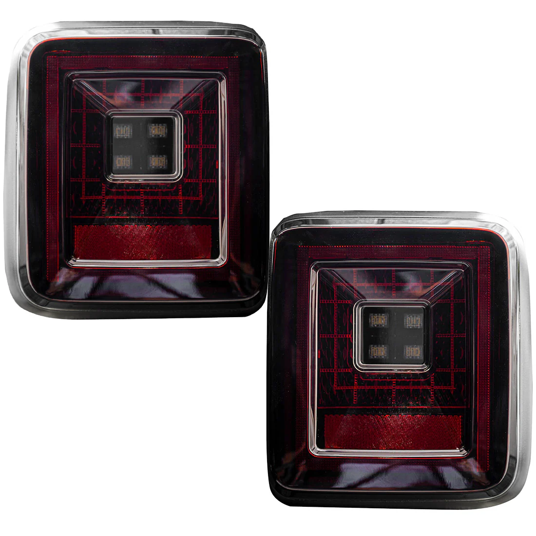 Jeep Wrangler JL 18-24 Ultra Bright Scanning OLED Tail Lights (Replaces Factory/OEM Halogen) - Multiple Lens - Image 15