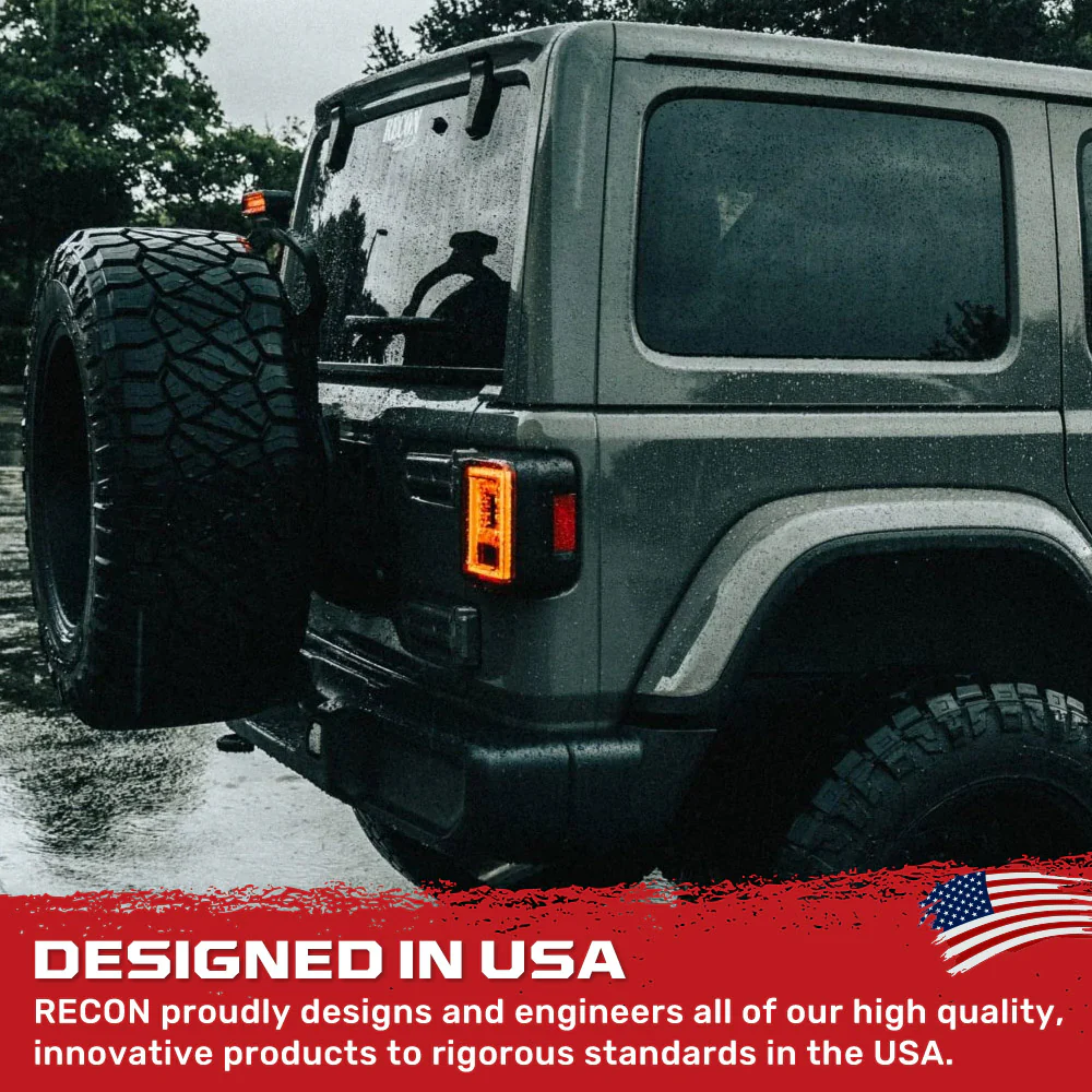 Jeep Wrangler JL 18-24 Ultra Bright Scanning OLED Tail Lights (Replaces Factory/OEM Halogen) - Multiple Lens - Image 16