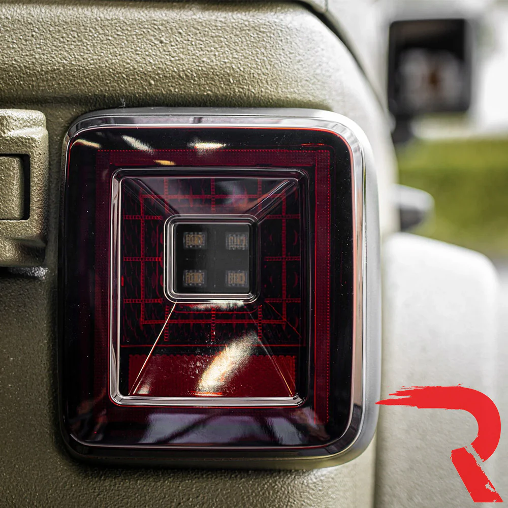 Jeep Wrangler JL 18-24 Ultra Bright Scanning OLED Tail Lights (Replaces Factory/OEM Halogen) - Multiple Lens - Image 18