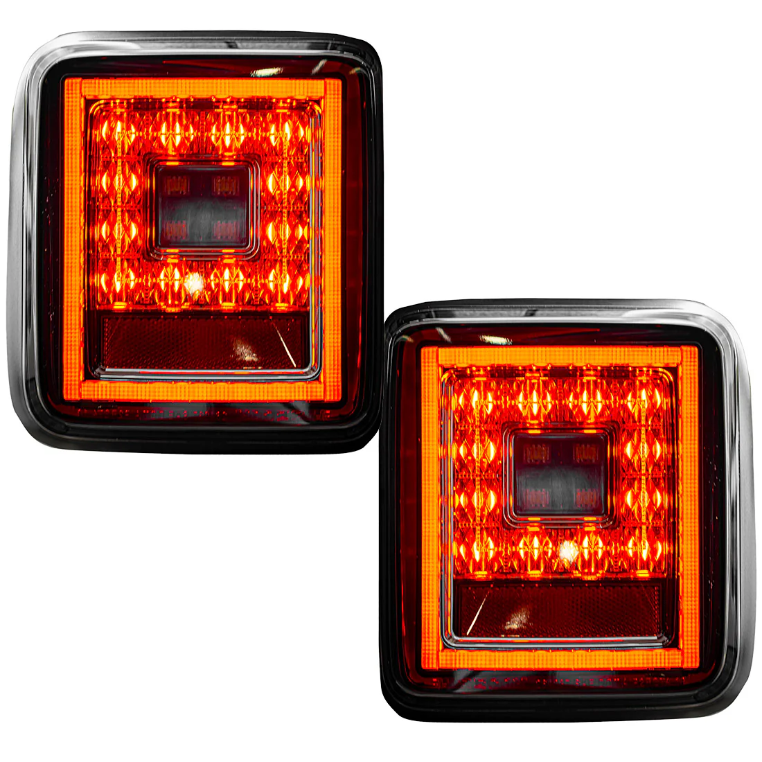 Jeep Wrangler JL 18-24 Ultra Bright Scanning OLED Tail Lights (Replaces Factory/OEM Halogen) - Multiple Lens - Image 21