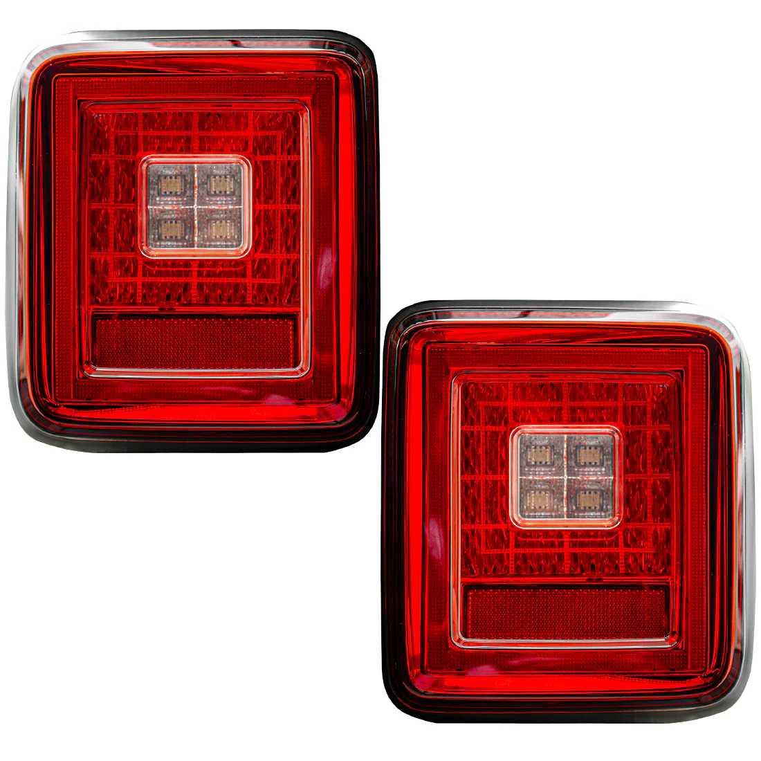 Jeep Wrangler JL 18-24 Ultra Bright Scanning OLED Tail Lights (Replaces Factory/OEM Halogen) - Multiple Lens - Image 29