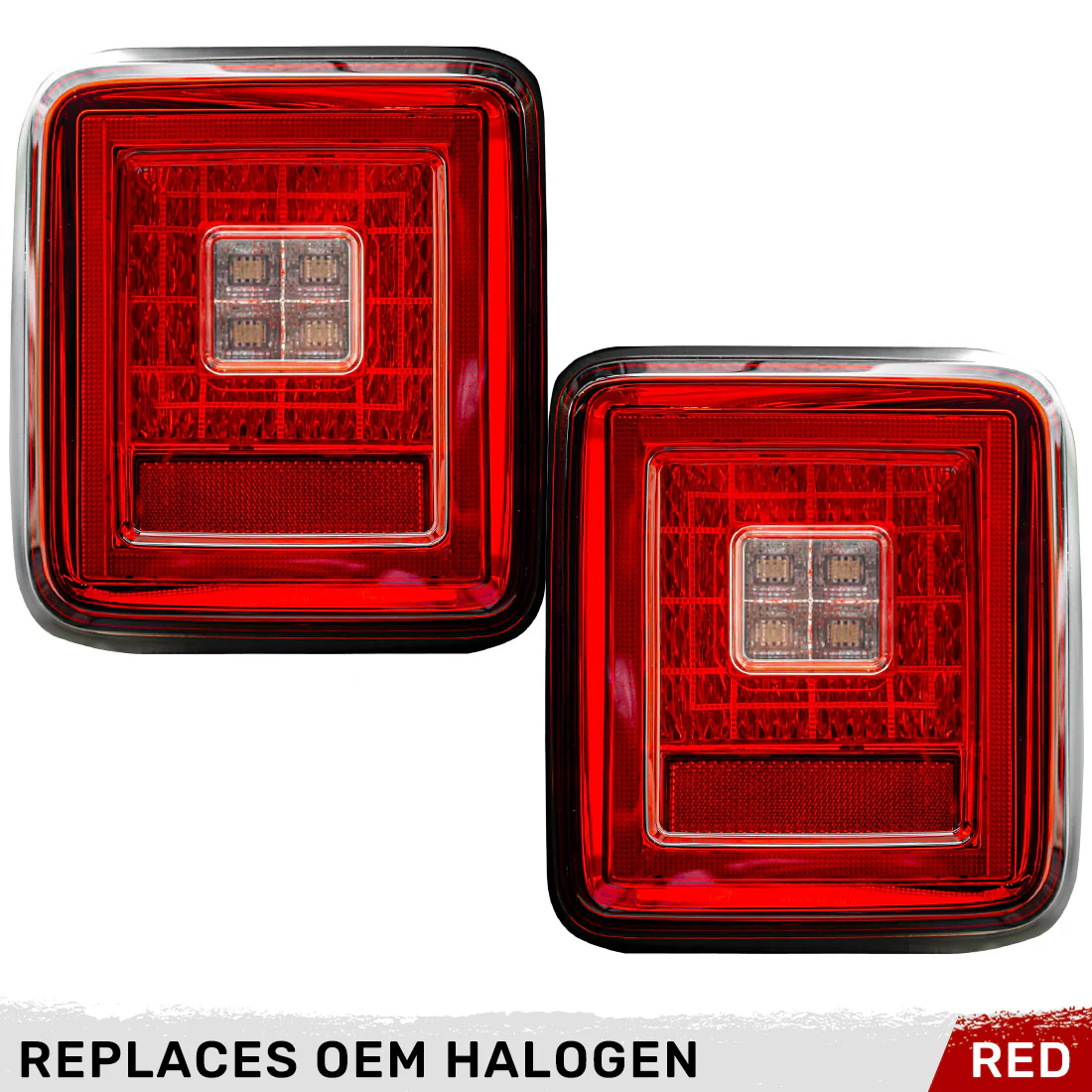 Jeep Wrangler JL 18-24 Ultra Bright Scanning OLED Tail Lights (Replaces Factory/OEM Halogen) - Multiple Lens - Image 31