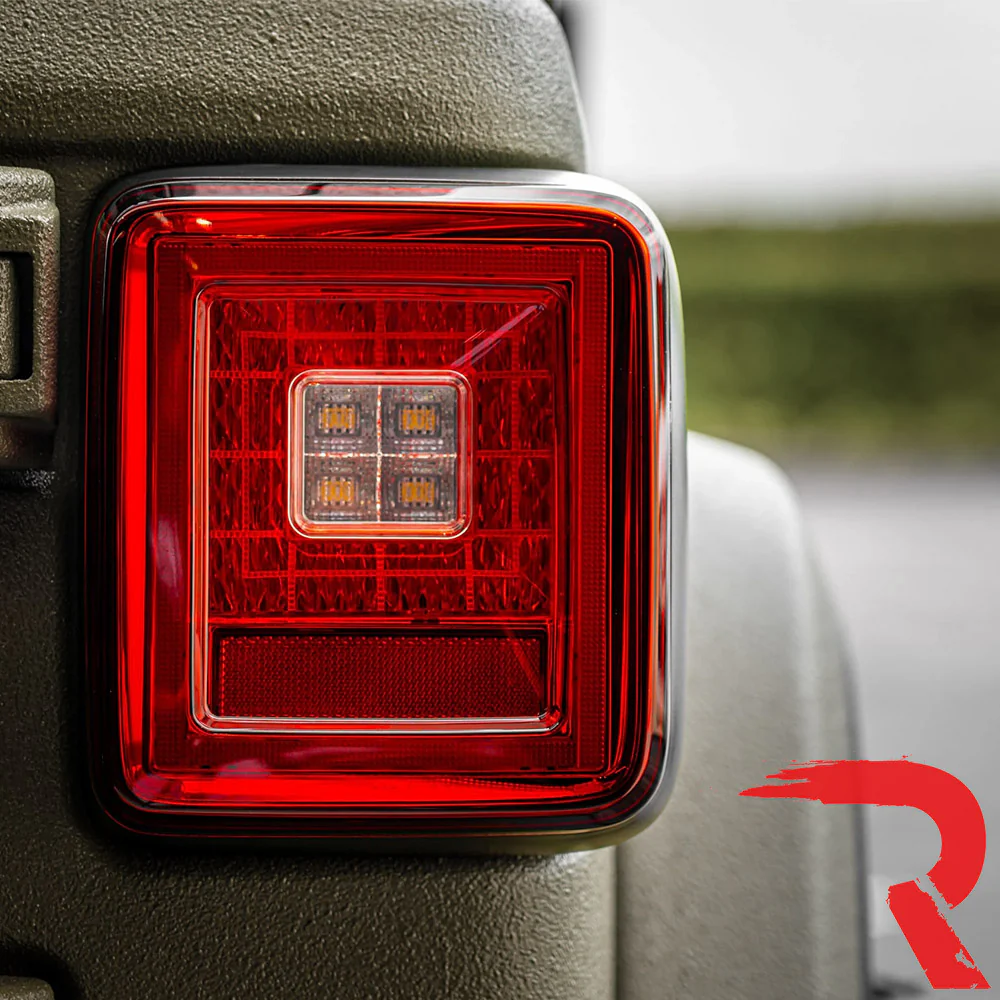 Jeep Wrangler JL 18-24 Ultra Bright Scanning OLED Tail Lights (Replaces Factory/OEM Halogen) - Multiple Lens - Image 33