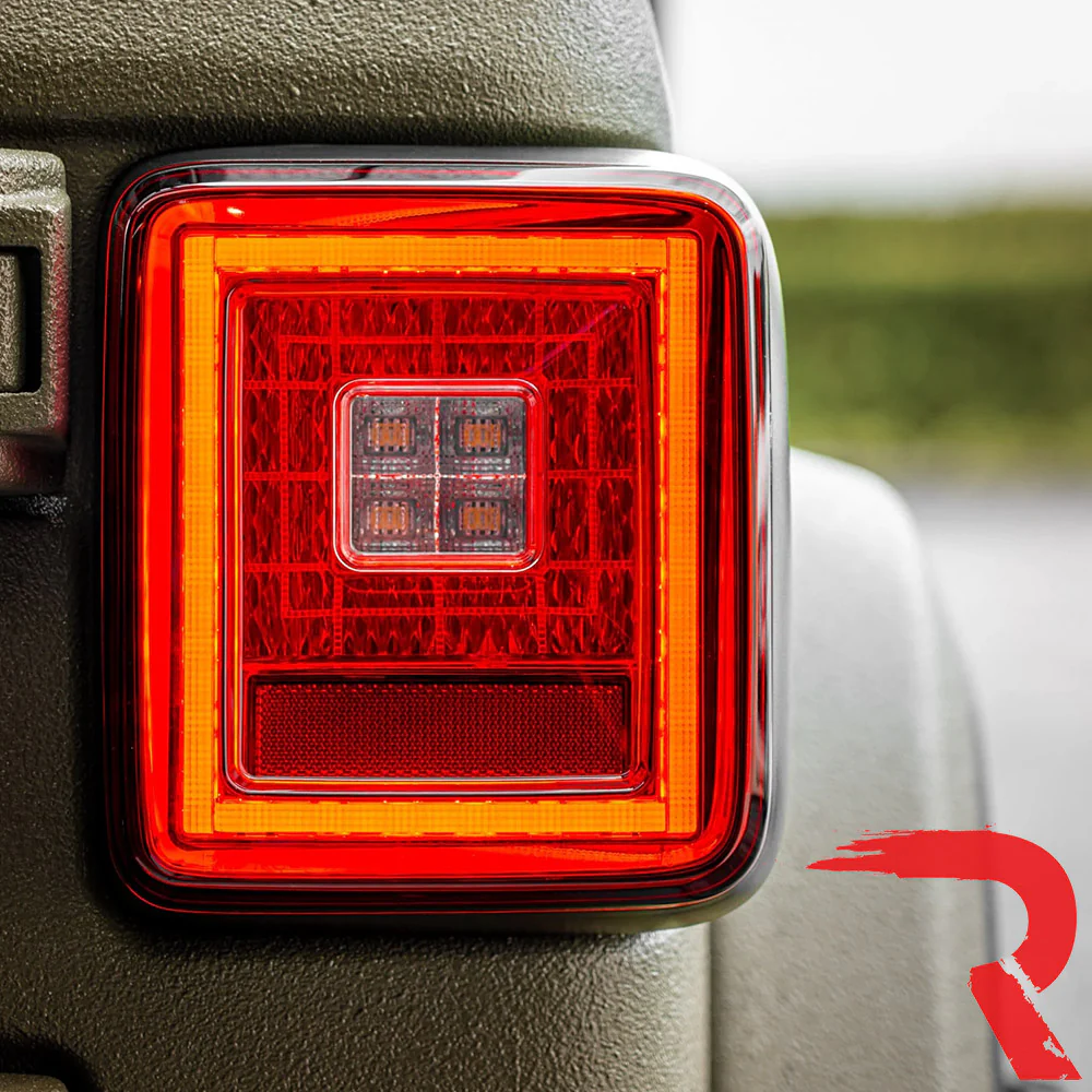 Jeep Wrangler JL 18-24 Ultra Bright Scanning OLED Tail Lights (Replaces Factory/OEM Halogen) - Multiple Lens - Image 35
