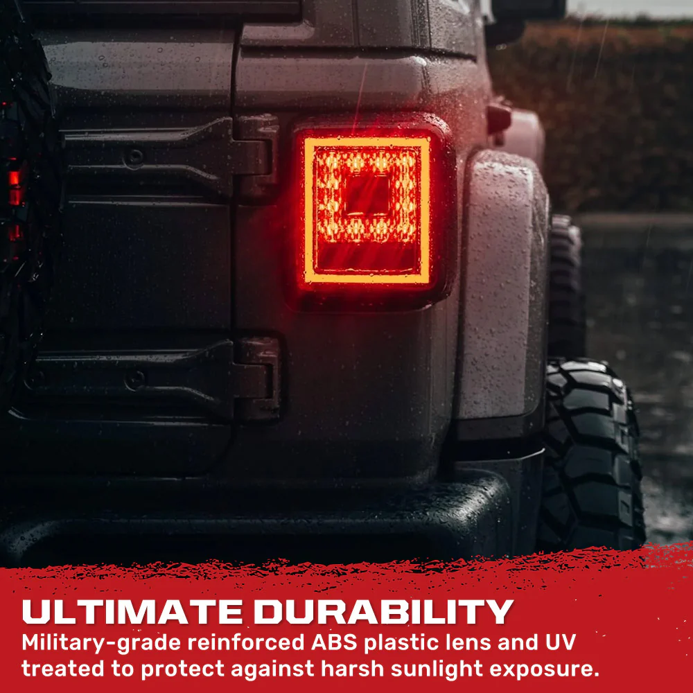 Jeep Wrangler JL 18-24 Ultra Bright Scanning OLED Tail Lights (Replaces Factory/OEM Halogen) - Multiple Lens - Image 36