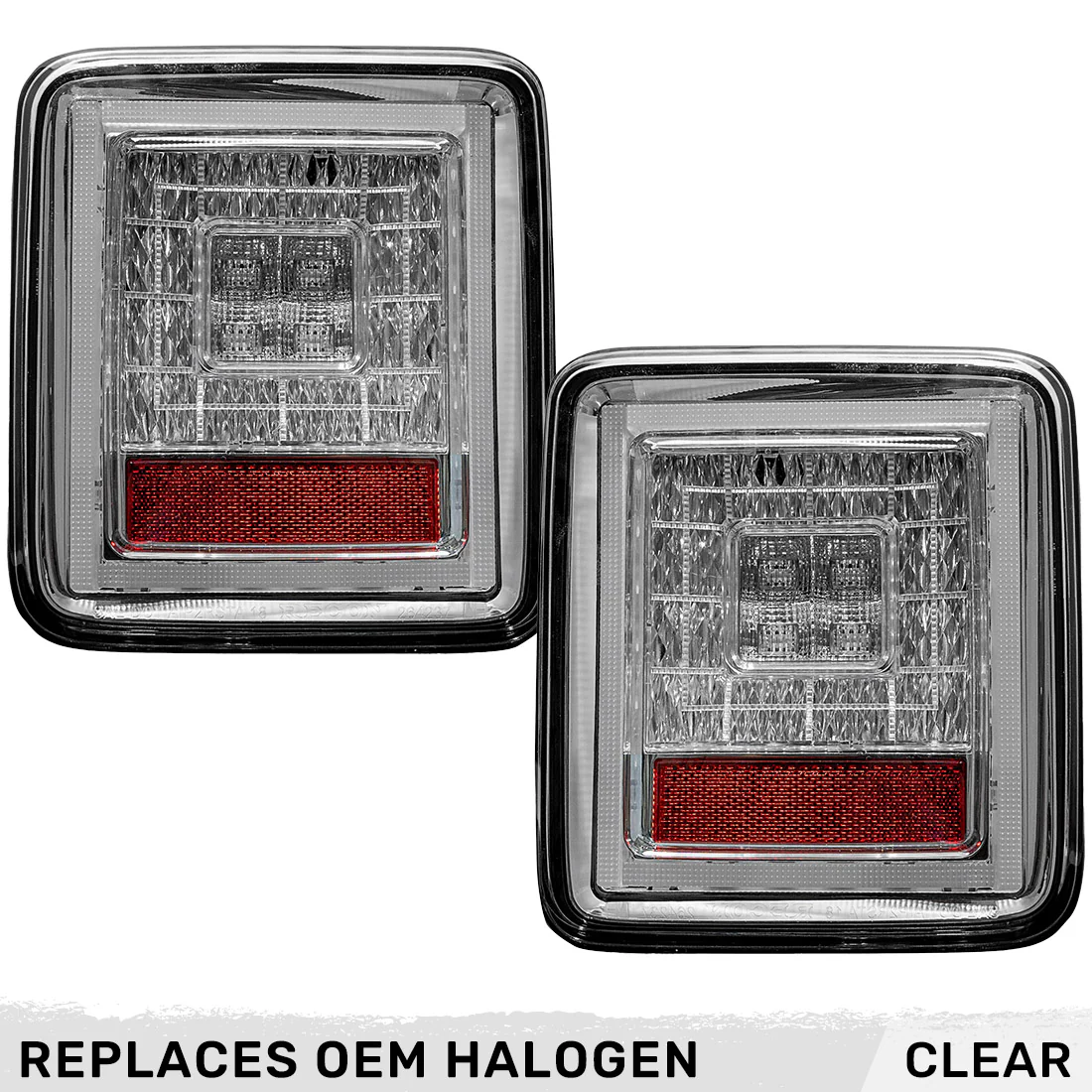 Jeep Wrangler JL 18-24 Ultra Bright Scanning OLED Tail Lights (Replaces Factory/OEM Halogen) - Multiple Lens - Image 40