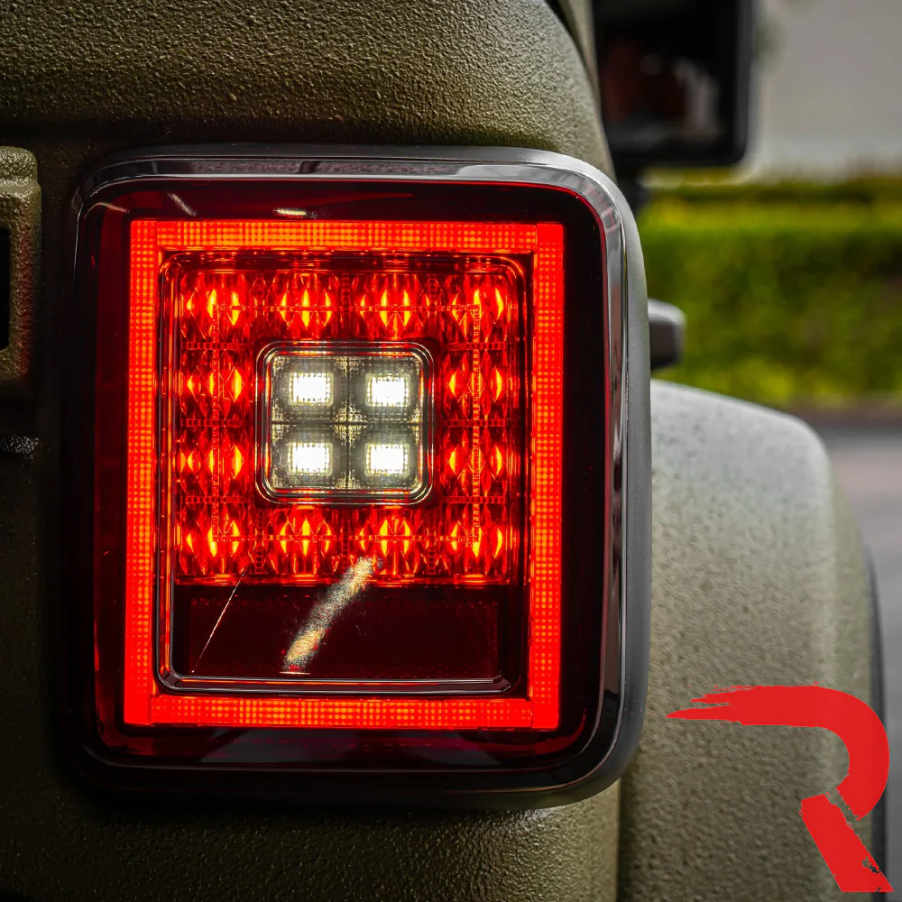 Jeep Wrangler JL 18-24 Ultra Bright Scanning OLED Tail Lights (Replaces Factory/OEM Halogen) - Multiple Lens - Image 44
