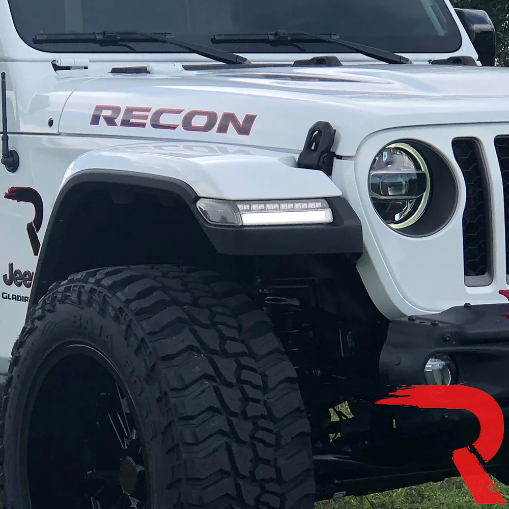 Jeep Wrangler JL & Gladiator 18-25 Front Fender Ultra Bright Side Marker LED Lights - Multiple Options - Image 13