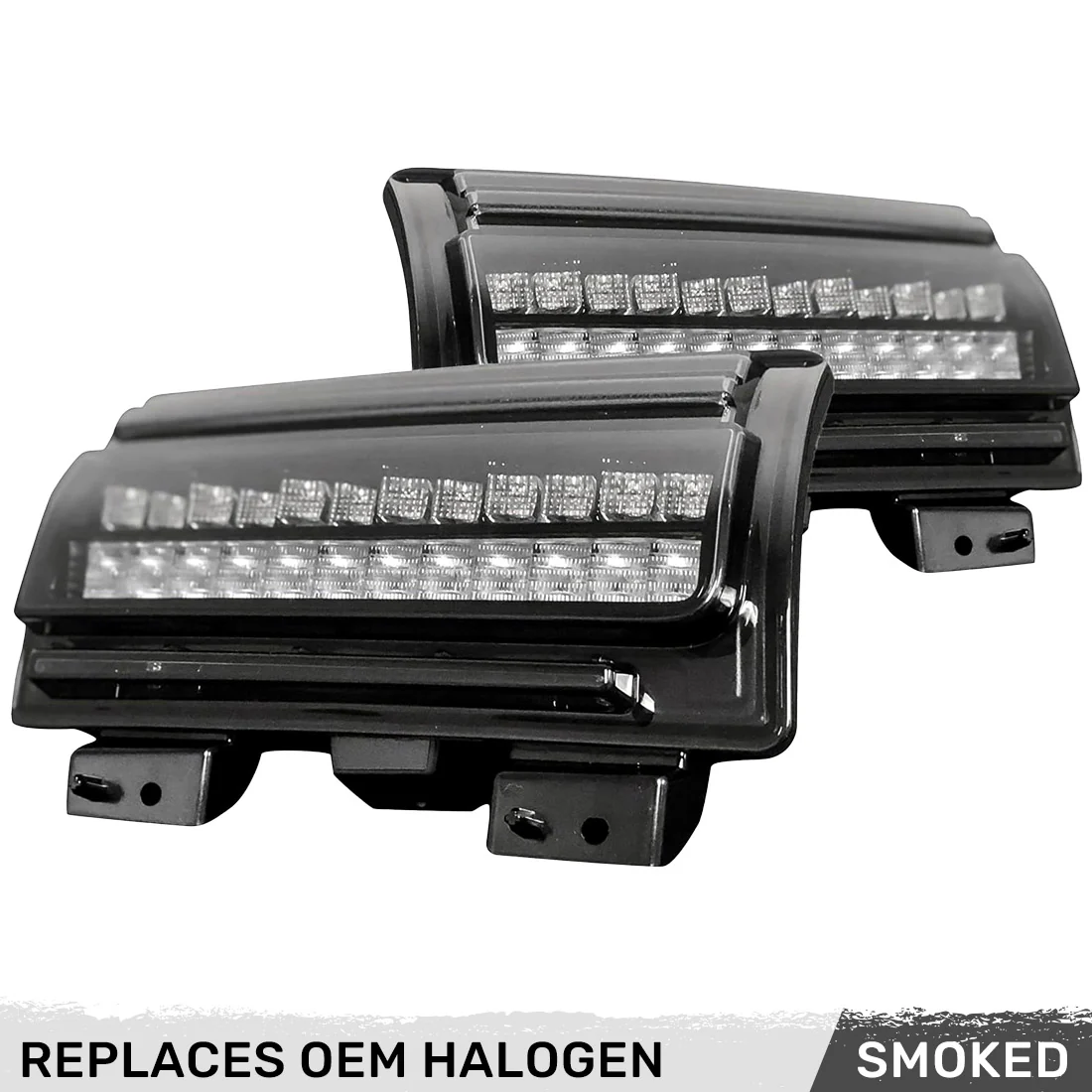 Jeep Wrangler JL 18-25 Ultra Bright White DRL OLED Amber Scanning Switchback Turn Signals Fender Lights (Replaces OEM Halogen) - Multiple Lens - Image 39