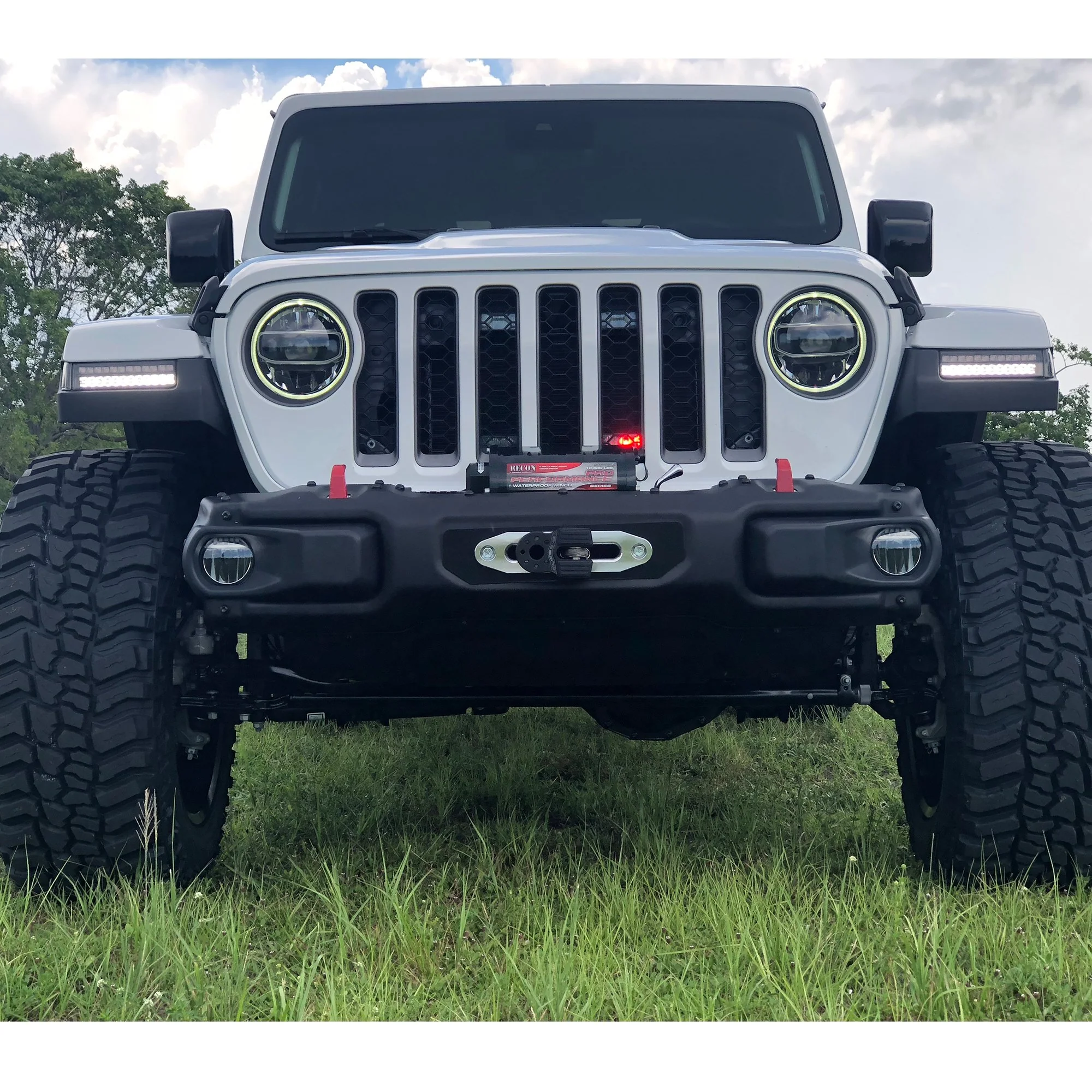 Jeep Wrangler JL 18-25 Ultra Bright White DRL OLED Amber Scanning Switchback Turn Signals Fender Lights (Replaces OEM Halogen) - Multiple Lens - Image 7