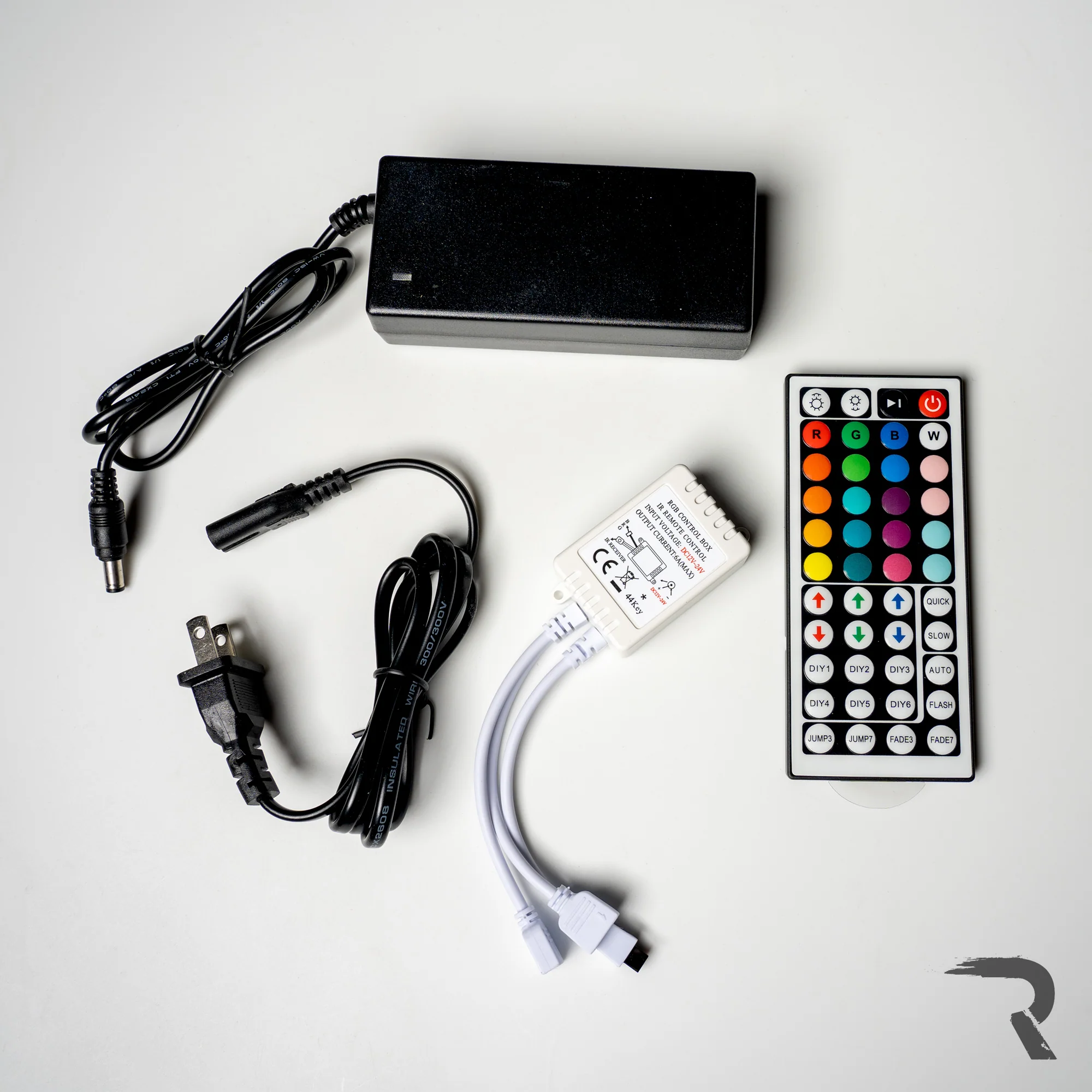 Two 16' Flexible Light Strips with RGB Multi-Colored LEDs - Image 2