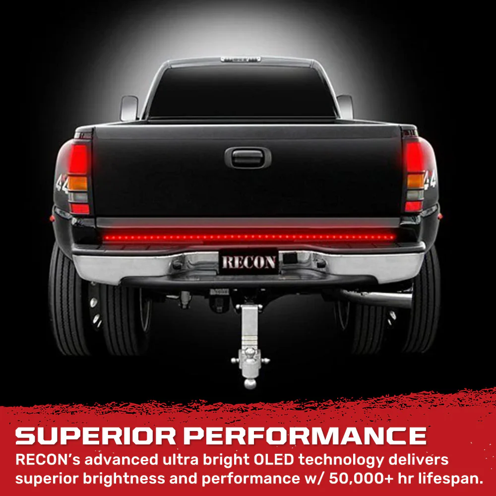 Original "Line of Fire" Hyperlite LED Tailgate Light Bar in Red - Multiple Sizes - Image 10