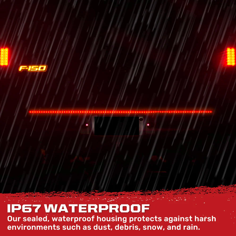 Original "Line of Fire" Hyperlite LED Tailgate Light Bar in Red - Multiple Sizes - Image 11