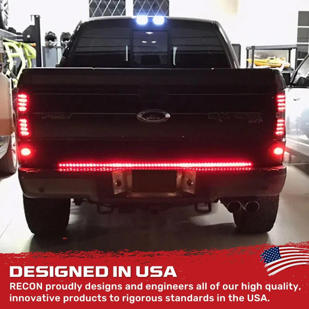 Original "Line of Fire" Hyperlite LED Tailgate Light Bar in Red - Multiple Sizes - Image 2