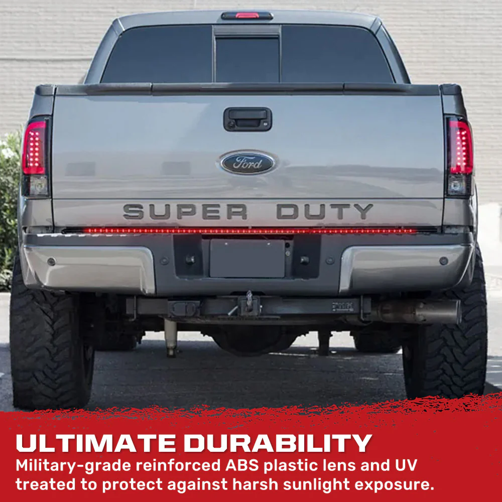 Original "Line of Fire" Hyperlite LED Tailgate Light Bar in Red - Multiple Sizes - Image 9