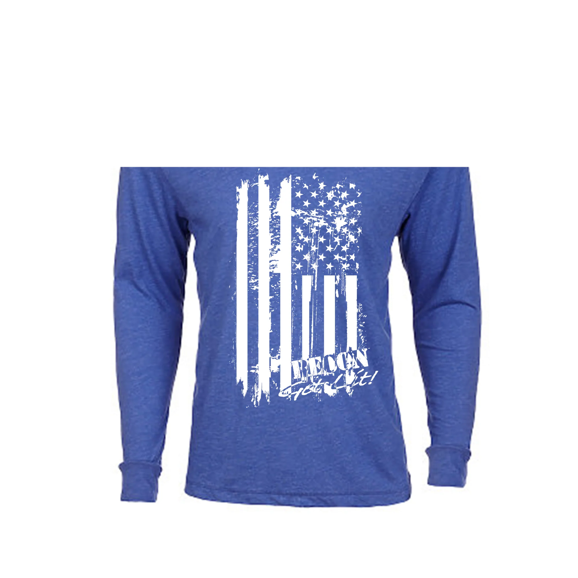 Long Sleeve | RECON American Flag Logo Hoodie - Image 9